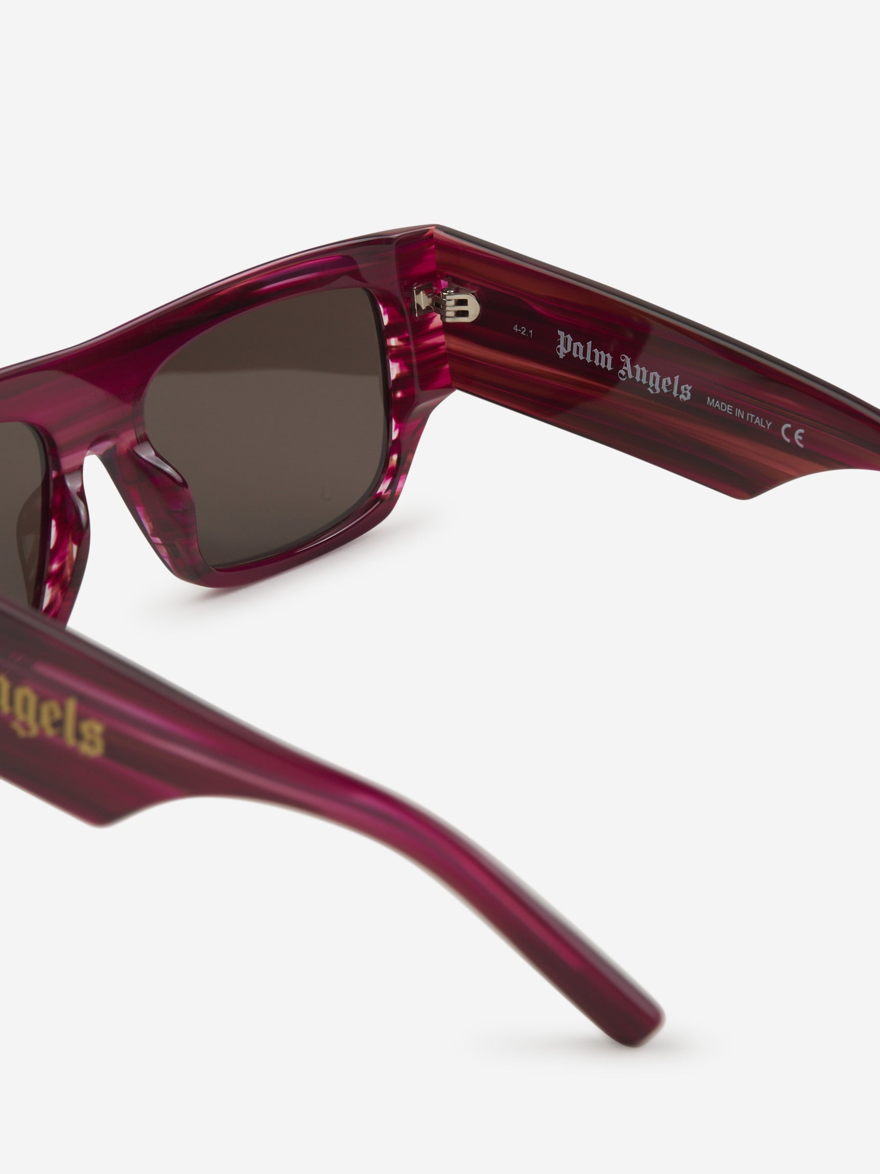 Palm Angels Gafas Sol Montura Ancha color Burdeos sku 614-002529 03 - Foto 5