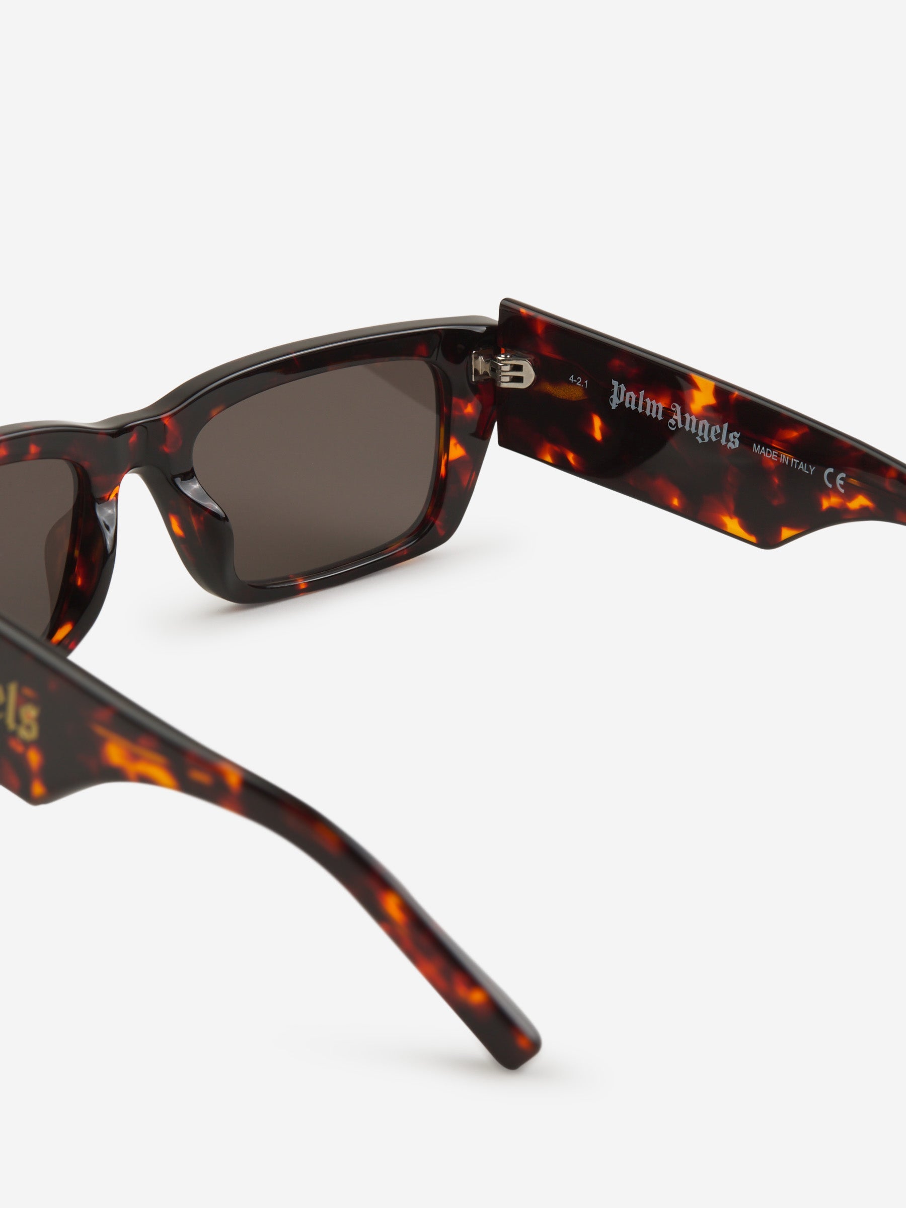 Palm Angels Gafas Armazón Rectangular color Marron Oscuro sku 614-002530 03 - Foto 5