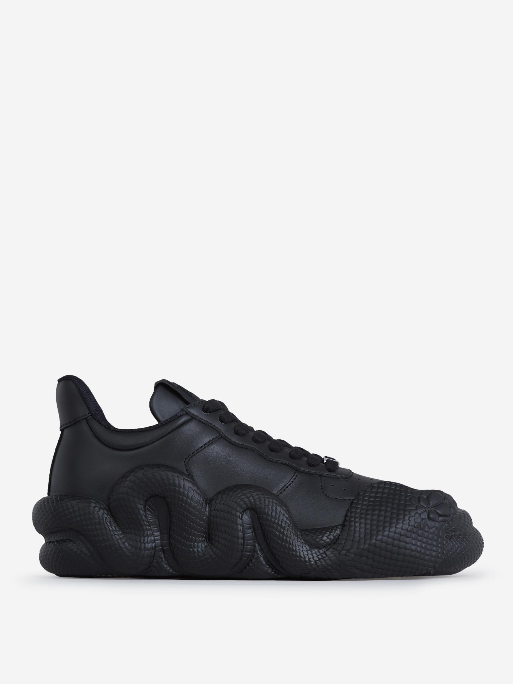 Outlet online Giuseppe Zanotti Hombre Sneakers Cobras color Negro sku 616-001834 01 - Foto 1
