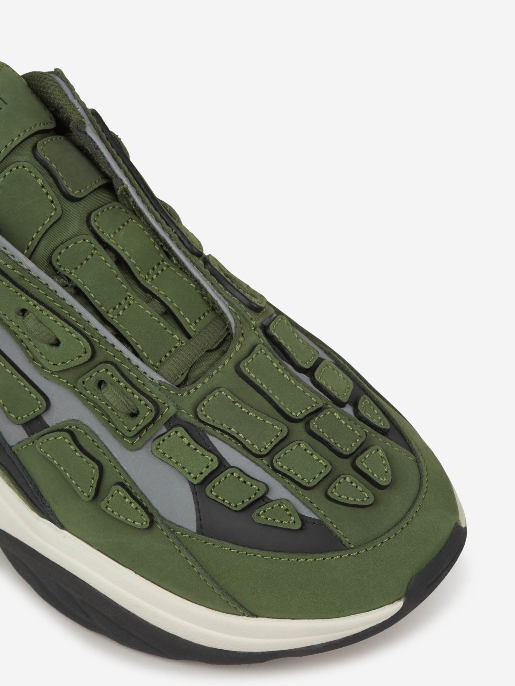 Outlet online Amiri Hombre Sneakers Bone Runner color Verde Militar sku 616-001982 01 - Foto 4