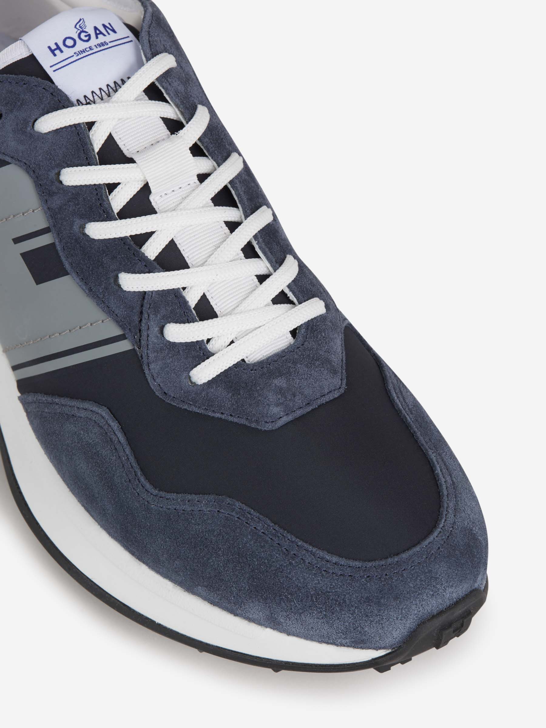 Outlet online Hogan Hombre Sneakers H601 color Azul Noche sku 616-002027 01 - Foto 4