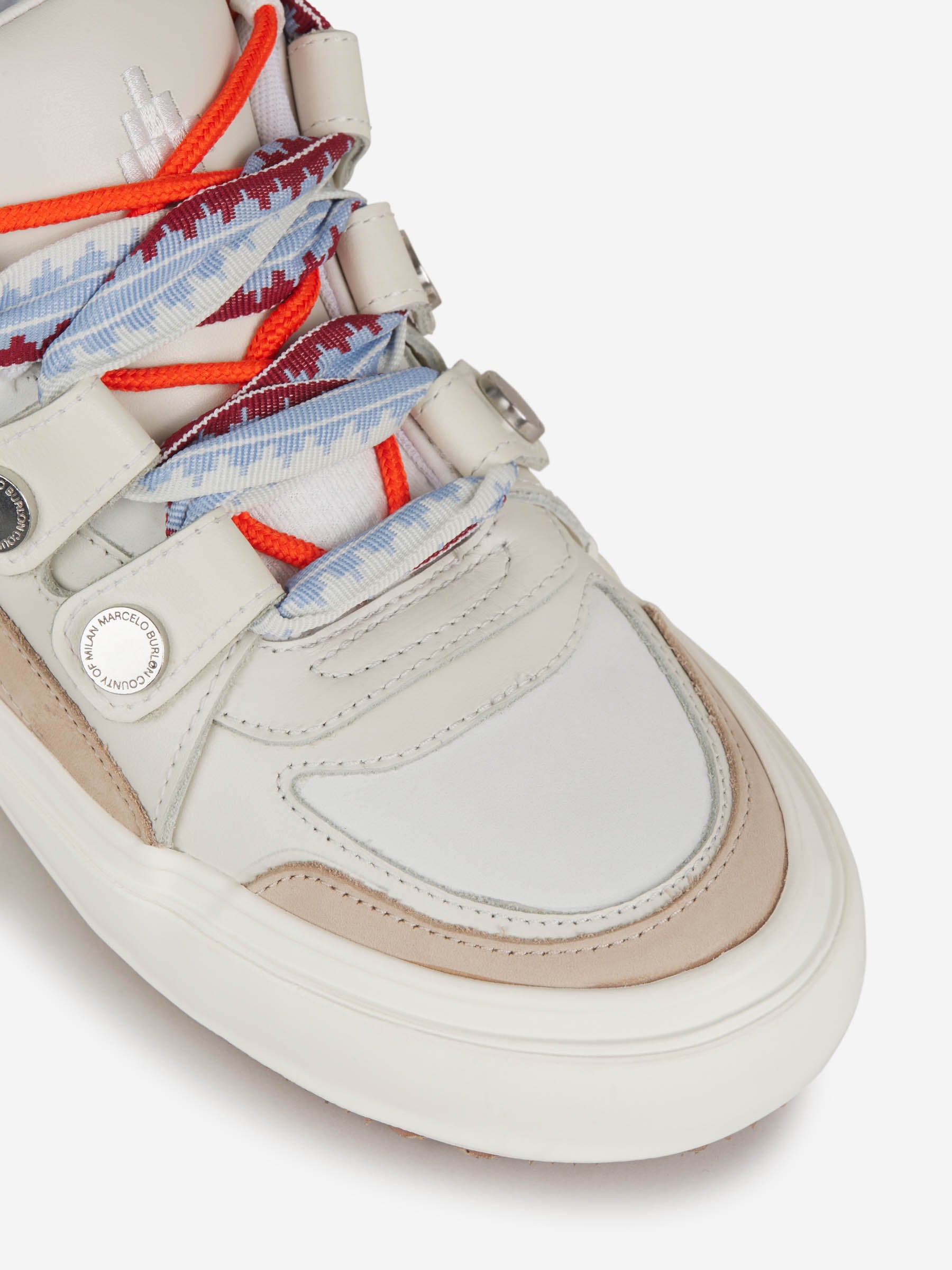Outlet online Marcelo Burlon Hombre Sneakers Ticinella color Blanco sku 616-002076 01 - Foto 4