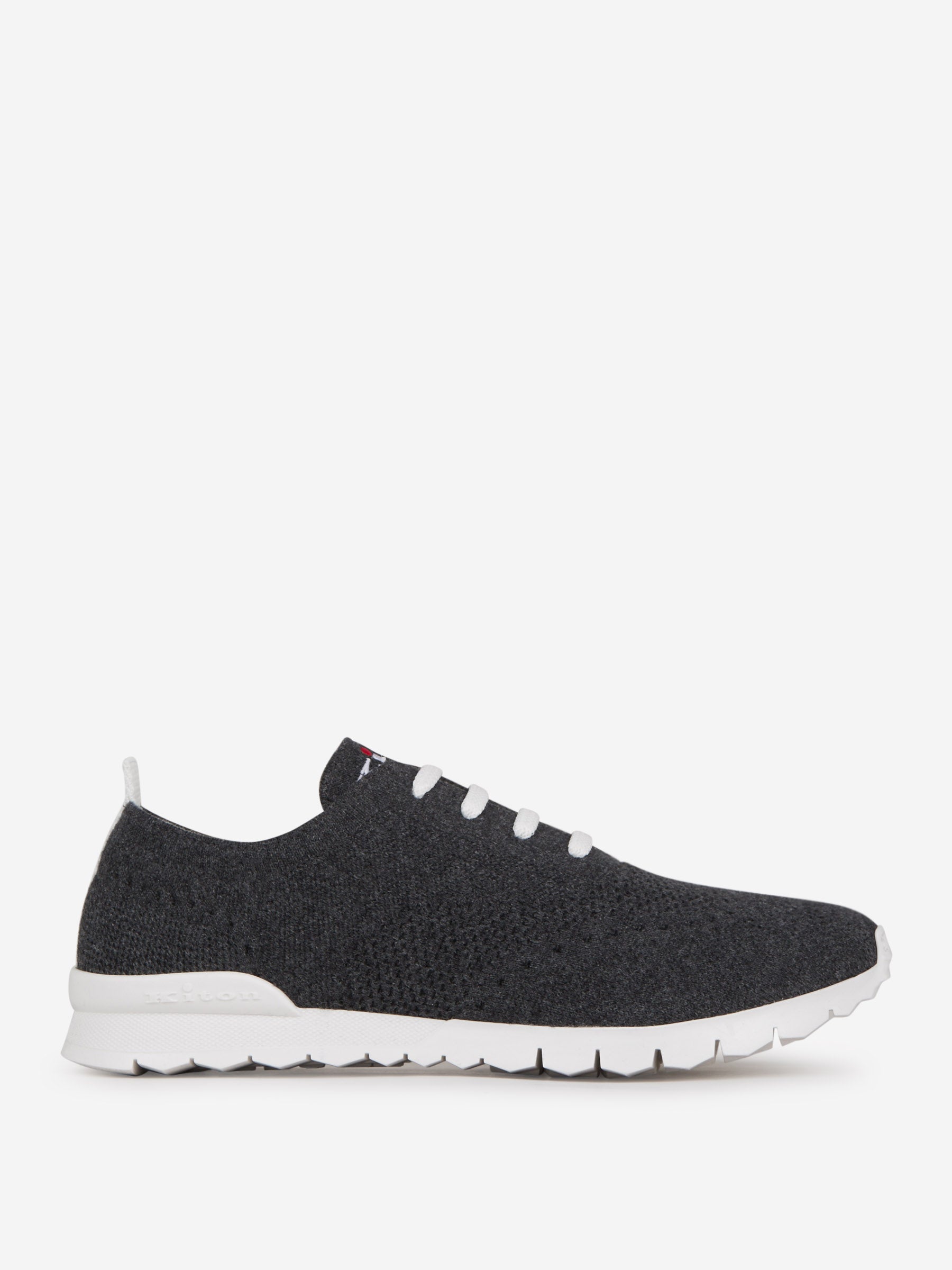 Outlet online Kiton Hombre Sneakers Fit Punto Cashmere color Gris Piedra sku 616-002106 01 - Foto 1
