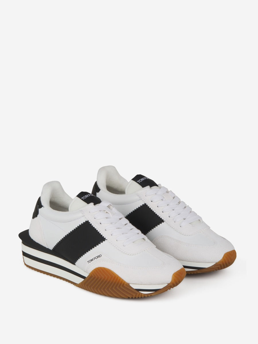 Outlet online Tom Ford Hombre Sneakers James color Blanco sku 616-002172 01 - Foto 2