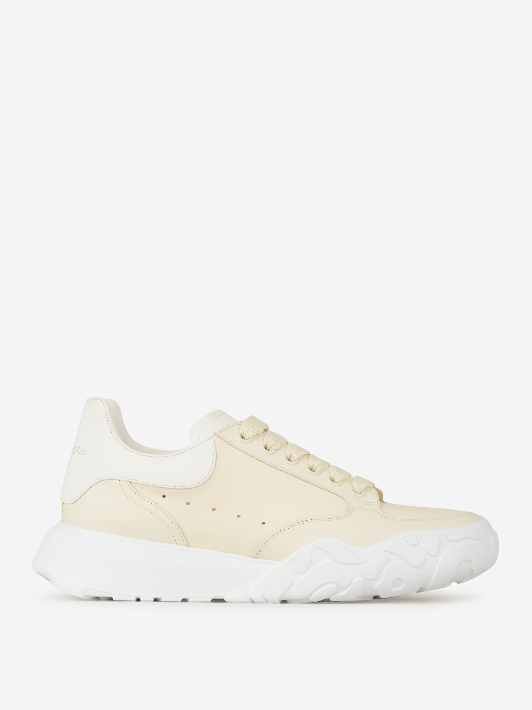 Outlet online Alexander McQueen Hombre Sneakers Court Lace-up color Arena sku 616-002182 01 - Foto 1