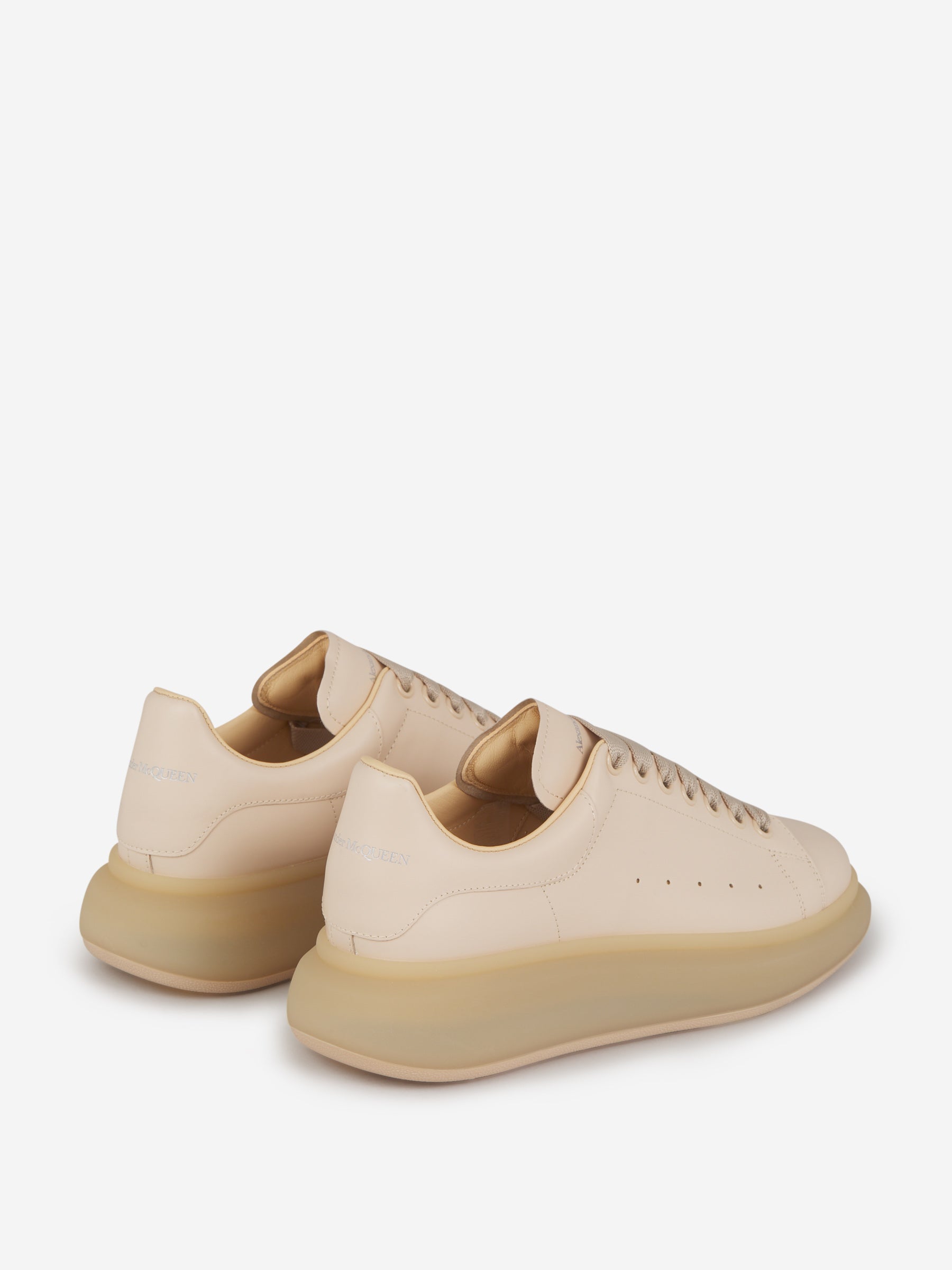 Outlet online Alexander McQueen Hombre Sneakers Oversized color Rosa Envejecido sku 616-002183 01 - Foto 3