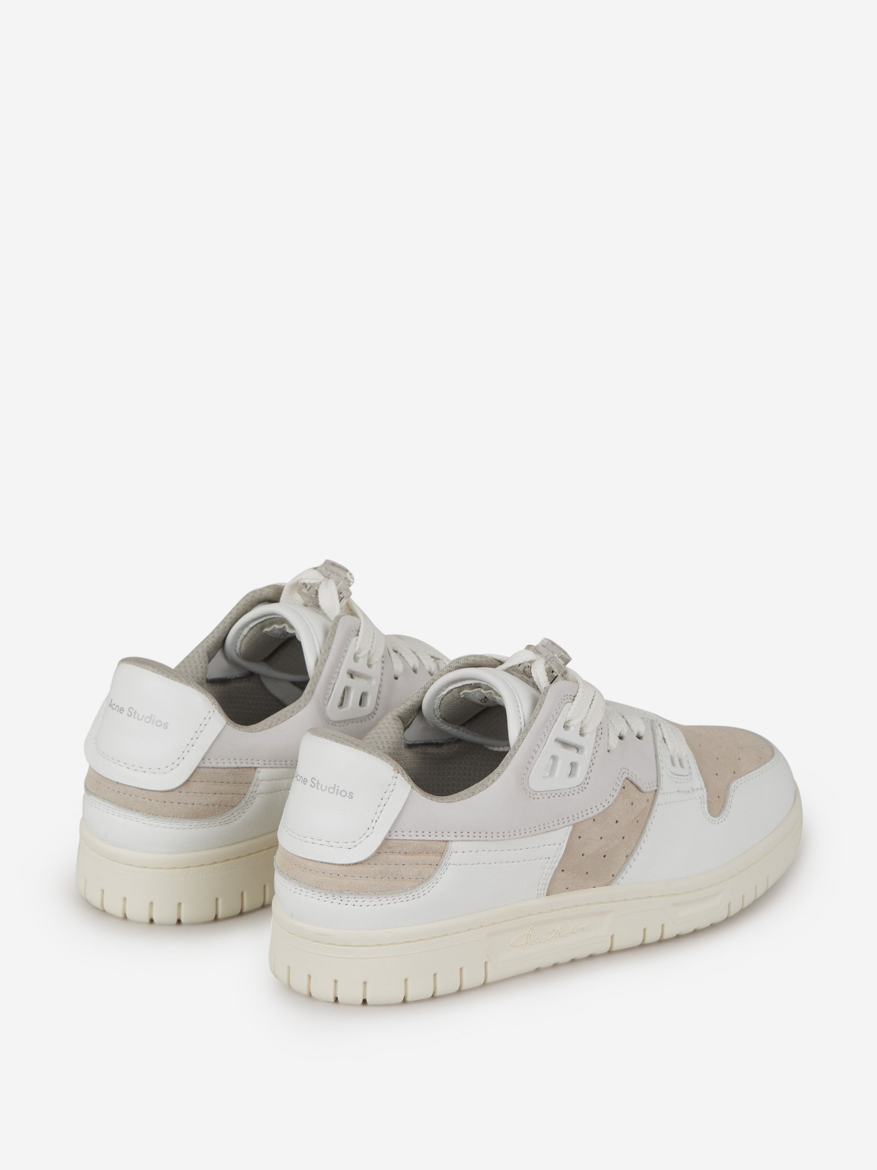 Outlet online Acne Studios Face Hombre Sneakers Basket color Blanco sku 616-002217 01 - Foto 3
