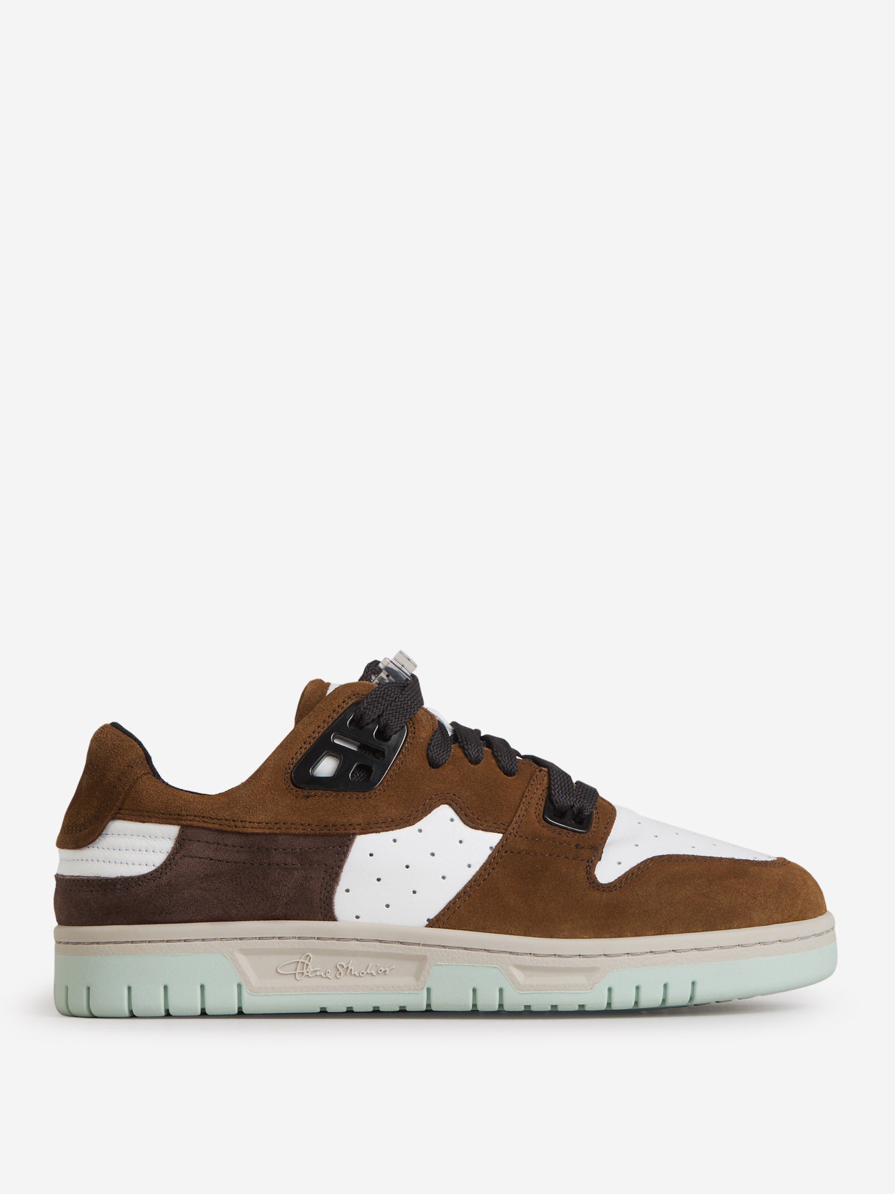 Outlet online Acne Studios Face Hombre Sneakers Basket Piel color Marrón sku 616-002218 01 - Foto 1