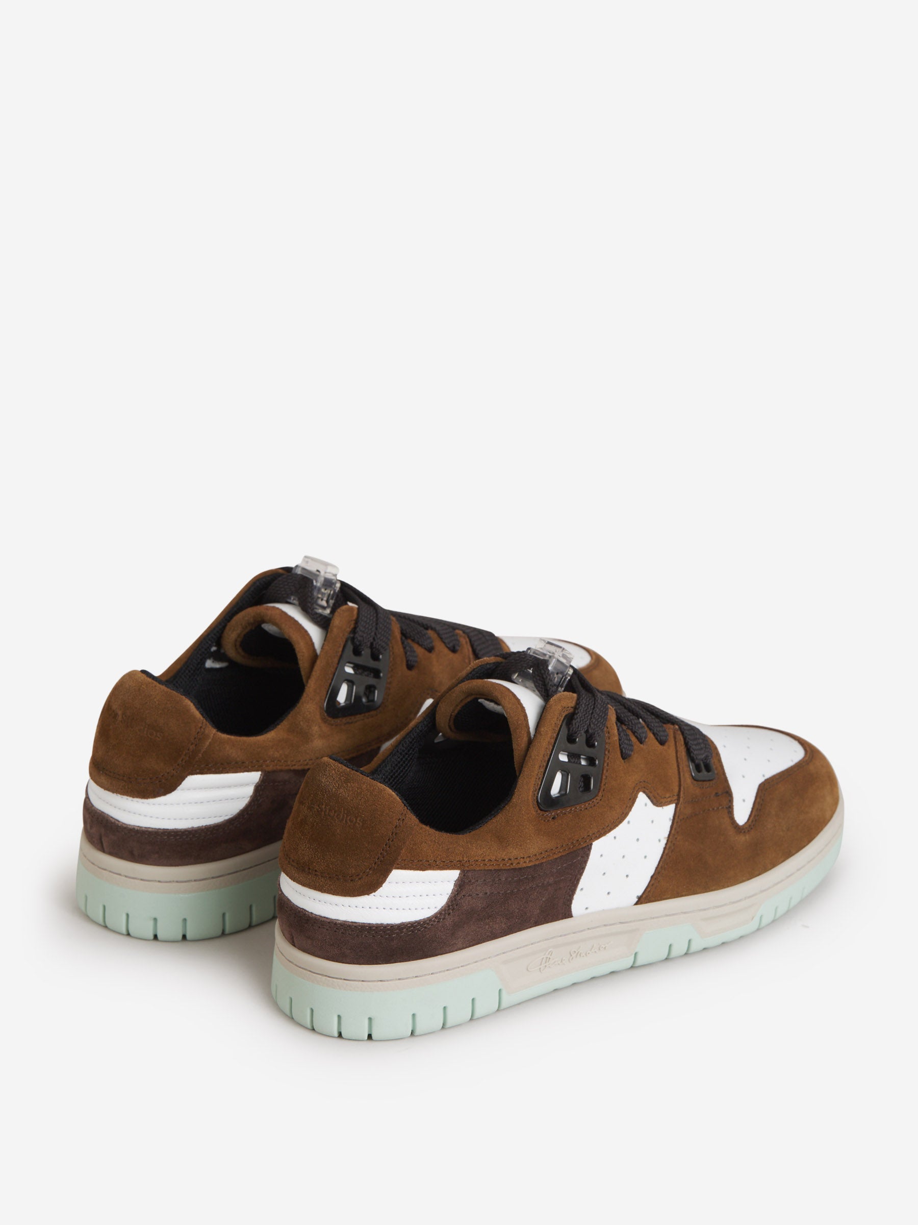 Outlet online Acne Studios Face Hombre Sneakers Basket Piel color Marrón sku 616-002218 01 - Foto 3