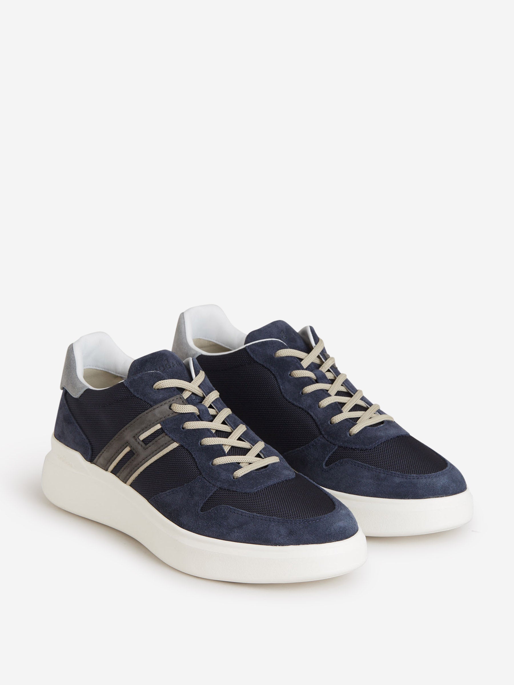 Outlet online Hogan Hombre Sneakers H580 Piel color Azul Noche sku 616-002252 01 - Foto 2