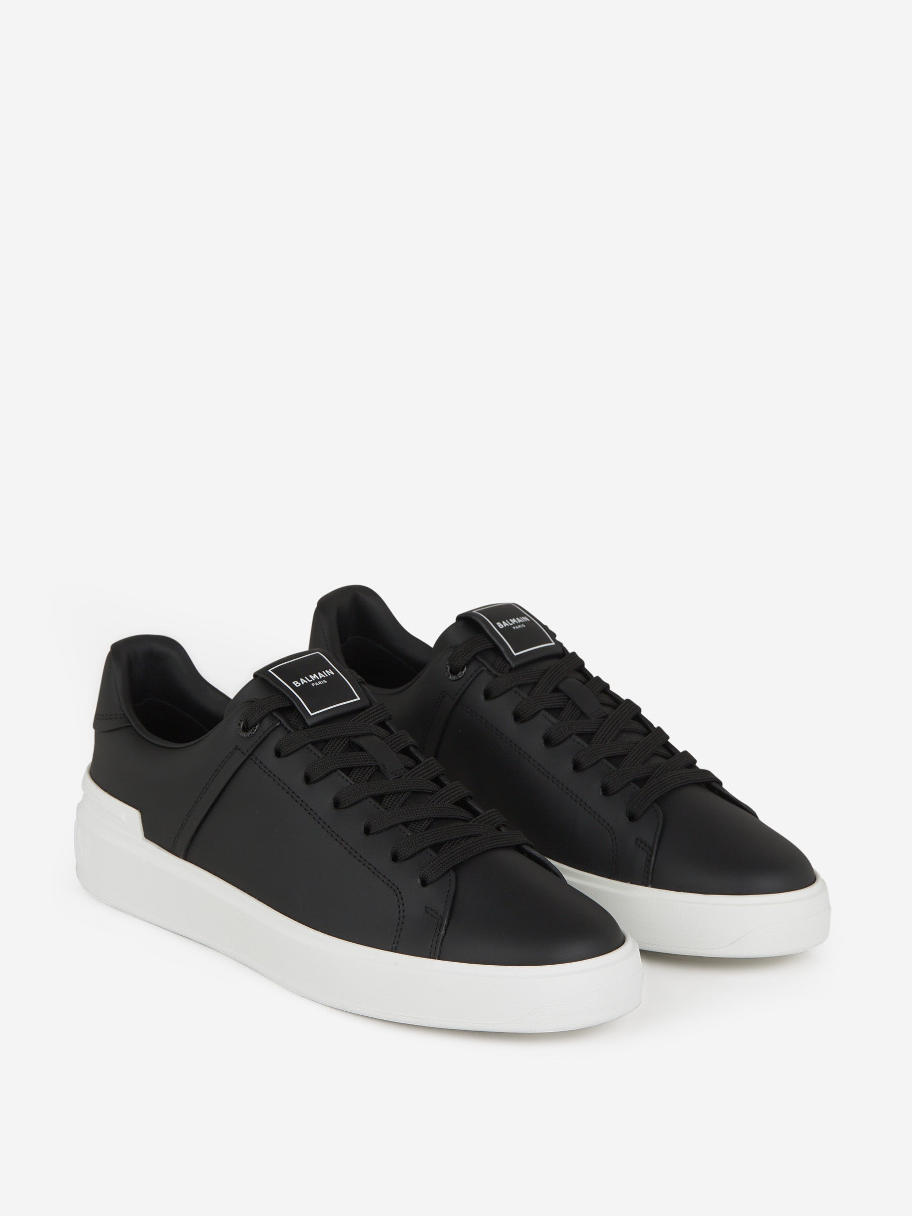 Outlet online Balmain Hombre Sneakers B-Court color Negro sku 616-002282 01 - Foto 2