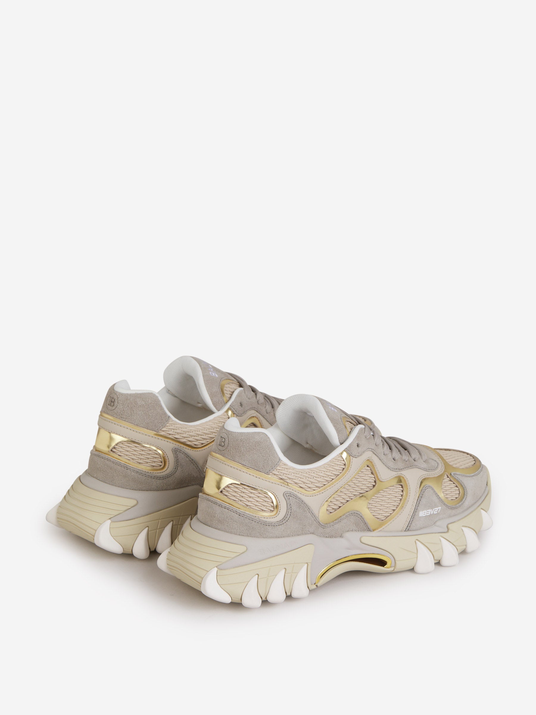 Outlet online Balmain Hombre Sneakers B-East color Dorado sku 616-002284 01 - Foto 3
