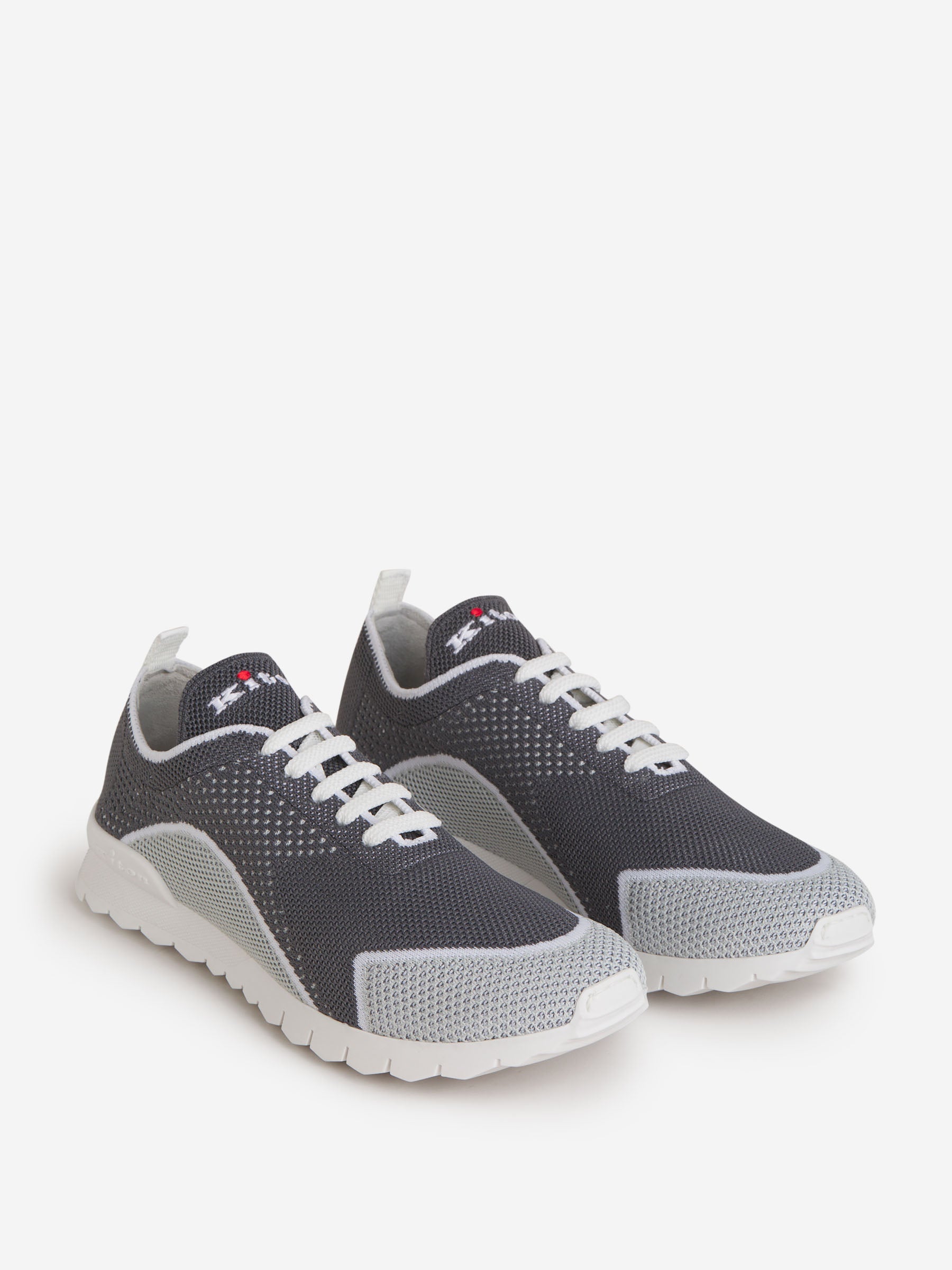 Outlet online Kiton Hombre Sneakers Punto color Gris Carbón sku 616-002286 01 - Foto 2