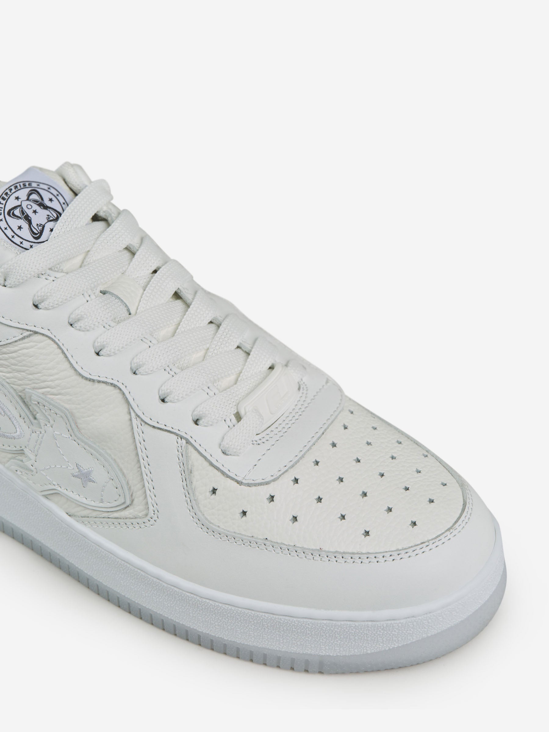 Outlet online Enterprise Japan Hombre Sneakers Rocket Piel color Blanco sku 616-002354 01 - Foto 4