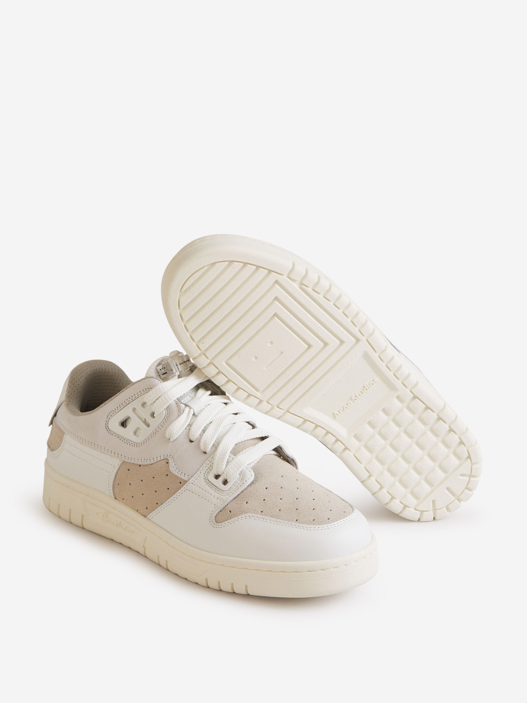 Outlet online Acne Studios Face Hombre Sneakers Piel color Blanco sku 616-002369 01 - Foto 4