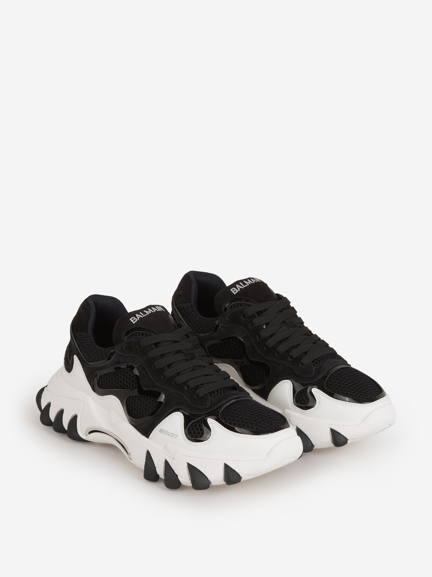 Outlet online Balmain Hombre Sneakers B-East color Negro sku 616-002374 01 - Foto 2