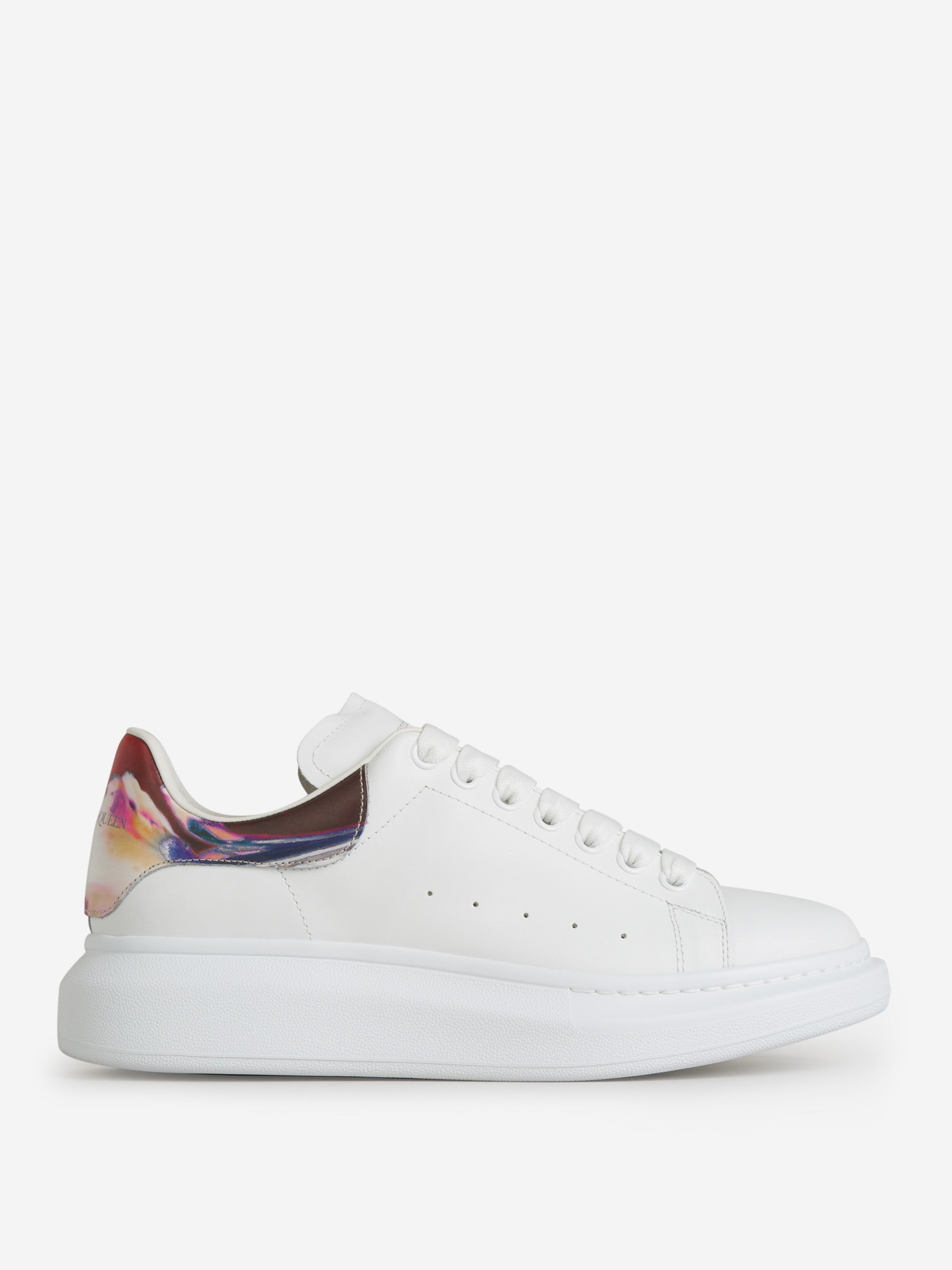Outlet online Alexander McQueen Hombre Sneakers Oversized color Blanco sku 616-002418 01 - Foto 1