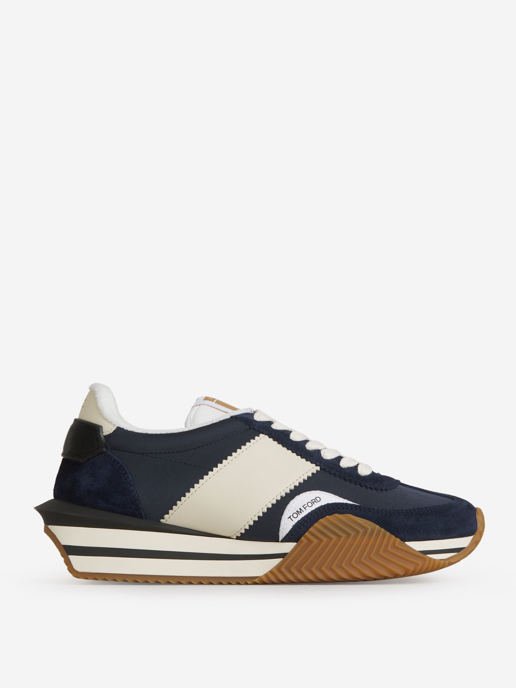 Outlet online Tom Ford Hombre Sneakers James color Azul Noche sku 616-002428 02 - Foto 1