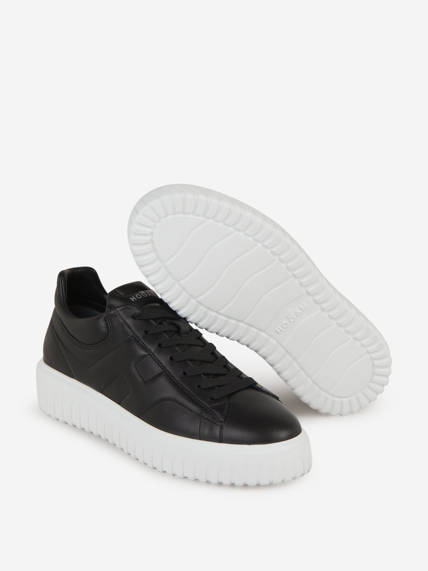 Outlet online Hogan Hombre Sneakers H Stripes color Blanco sku 616-002432 01 - Foto 4
