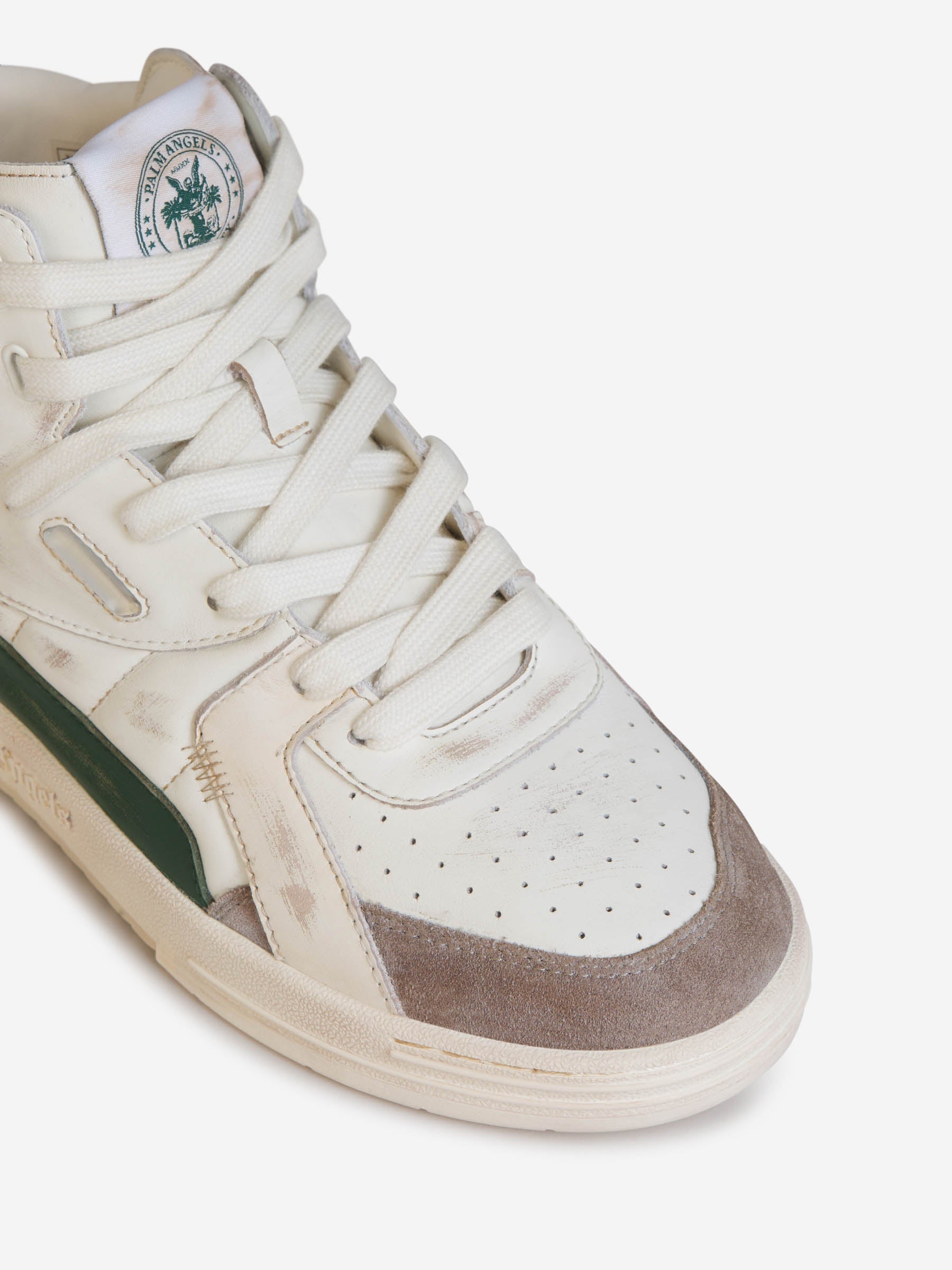 Outlet online Palm Angels Hombre Sneakers University Old School color Blanco sku 616-002447 01 - Foto 5