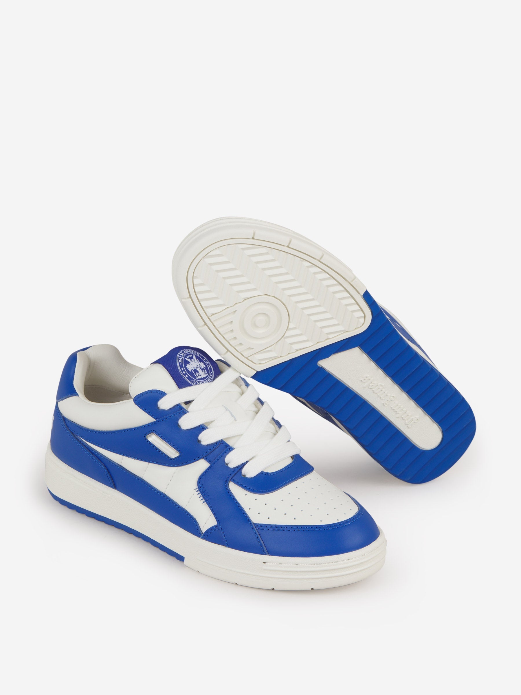 Palm Angels Sneakers Universitarias Piel color Azul Real sku 616-002448 02 - Foto 4