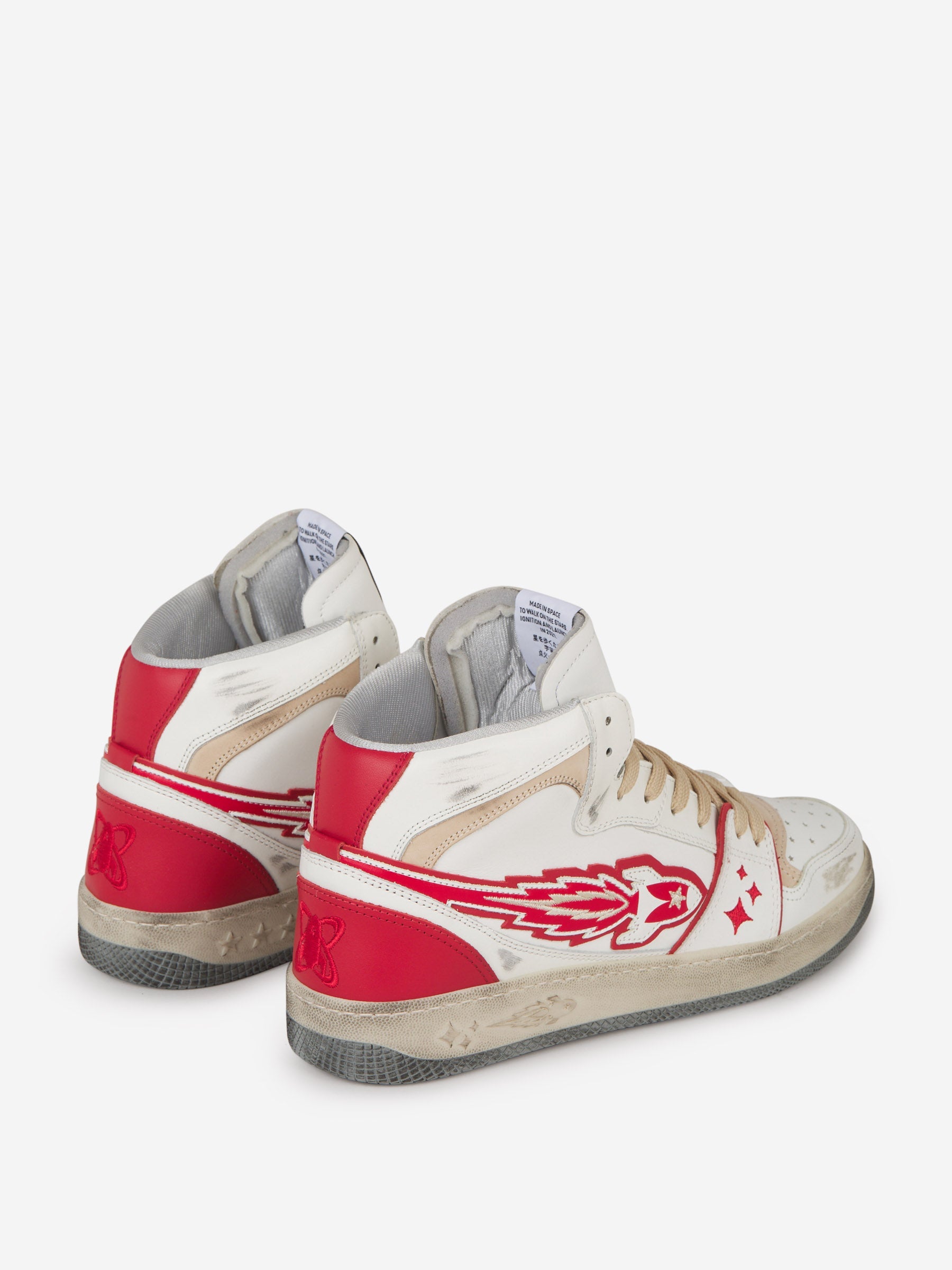 Outlet online Enterprise Japan Hombre Sneakers Egg Rocket Mid color Blanco sku 616-002514 01 - Foto 3