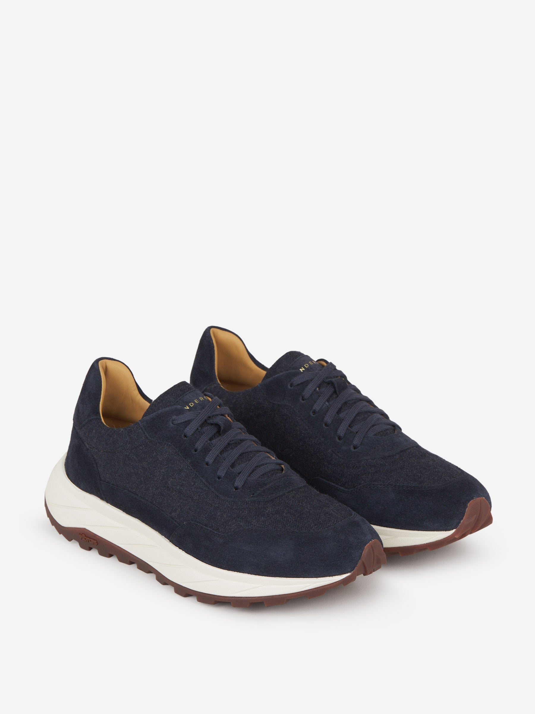 Outlet online Henderson Baracco Hombre Sneakers Piel Ante color Azul Noche sku 616-002539 02 - Foto 2
