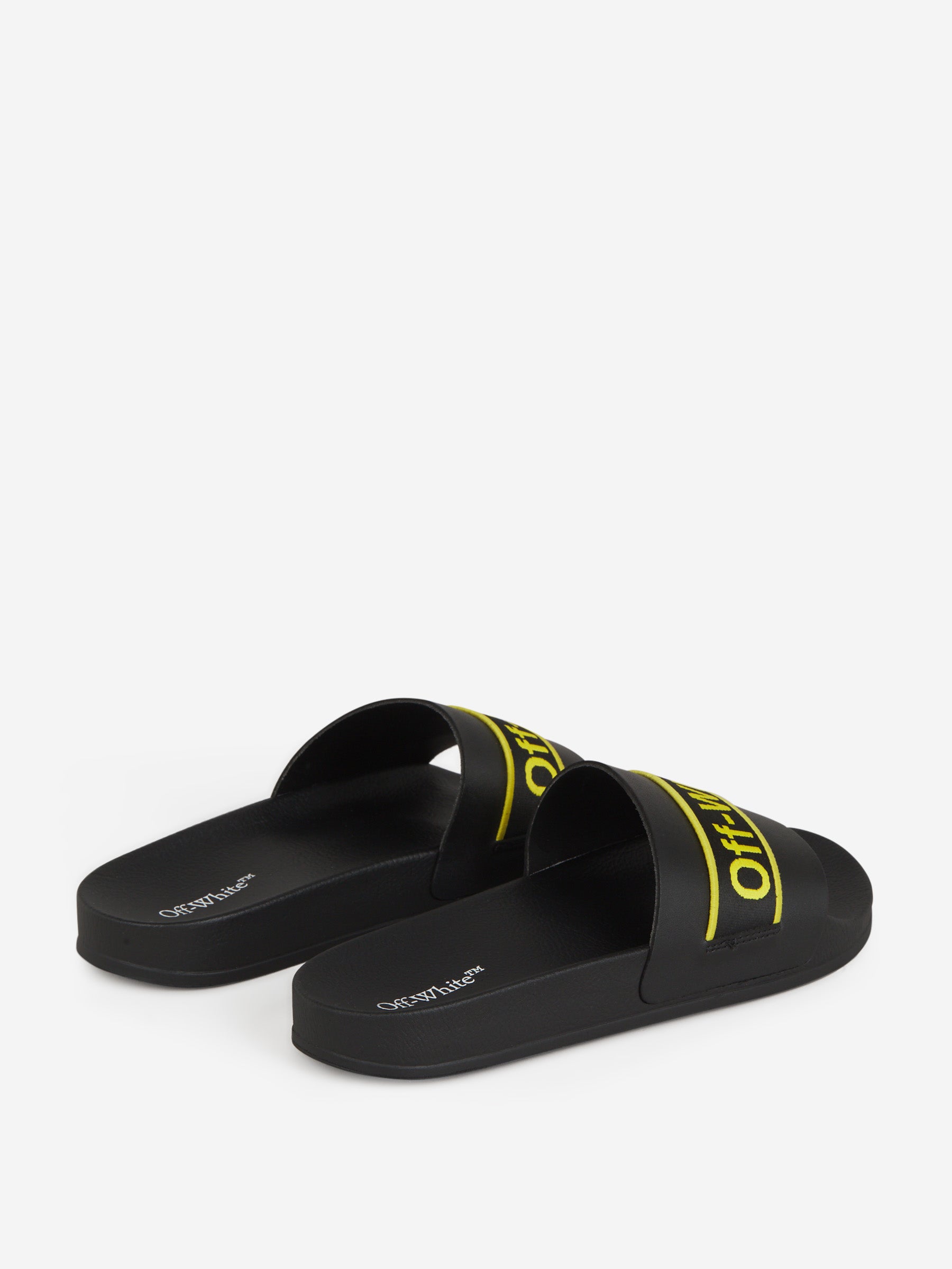 Outlet online Off-White Hombre Sandalias Industrial Logo color Negro sku 617-000050 01 - Foto 3