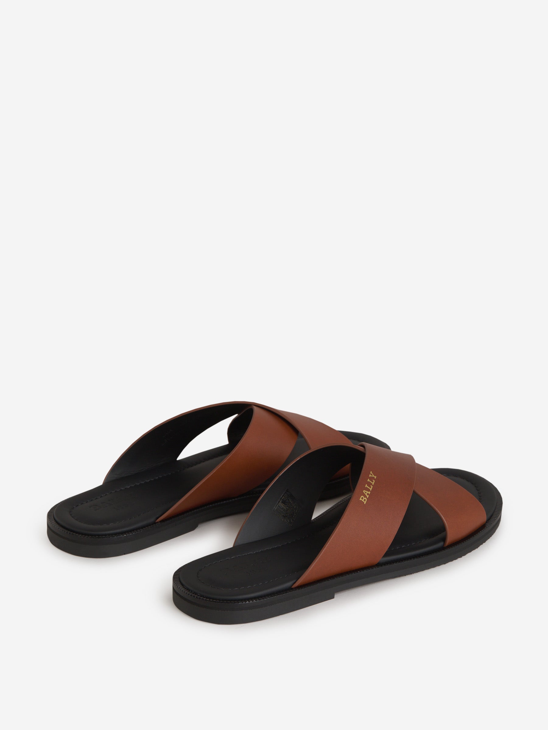 Outlet online Bally Hombre Sandalias Jair Piel color Caramelo sku 617-000056 01 - Foto 3