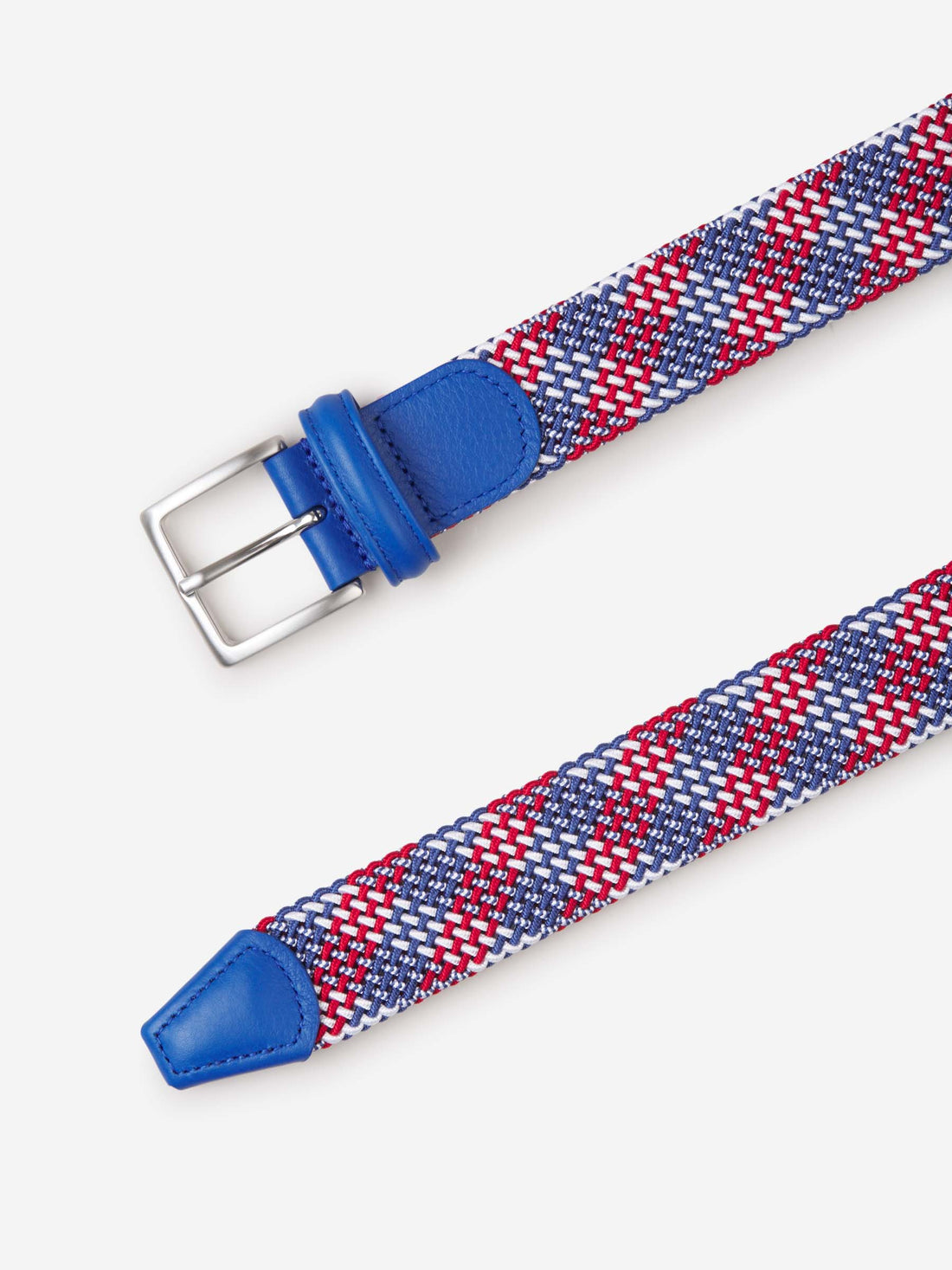 Santa Eulalia Cinturón Trenzado color Azul Cobalto sku 622-001096 02 - Foto 2