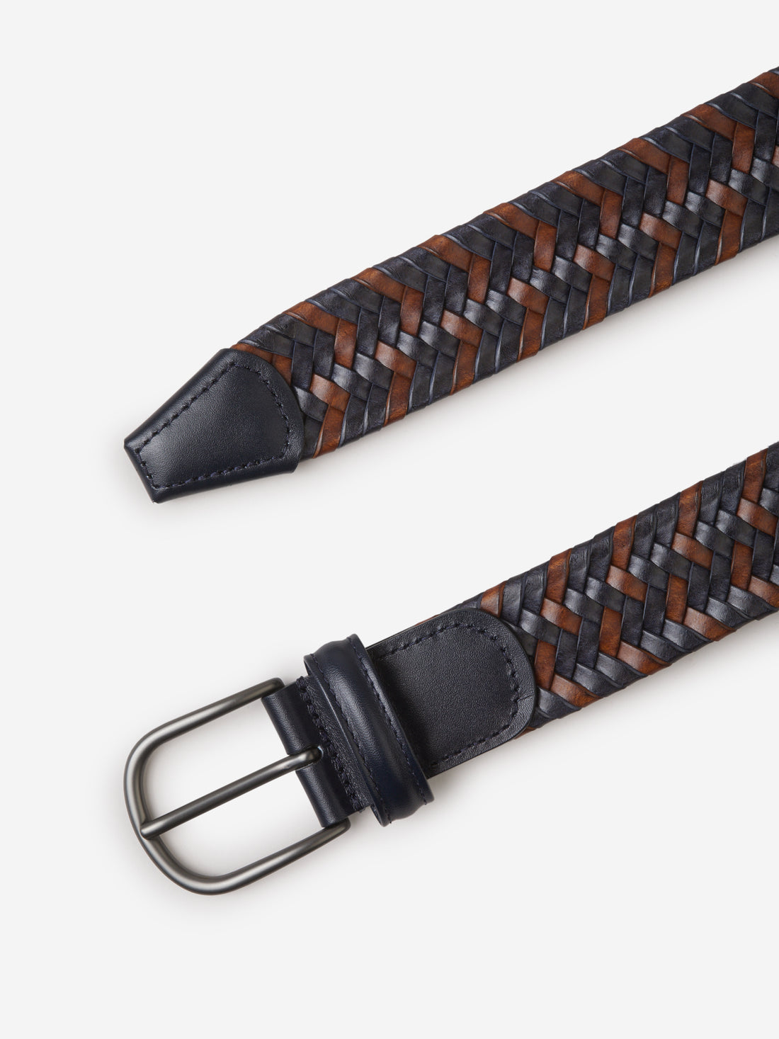 Santa Eulalia Cinturón Trenzado Piel color Negro sku 622-001111 03 - Foto 2