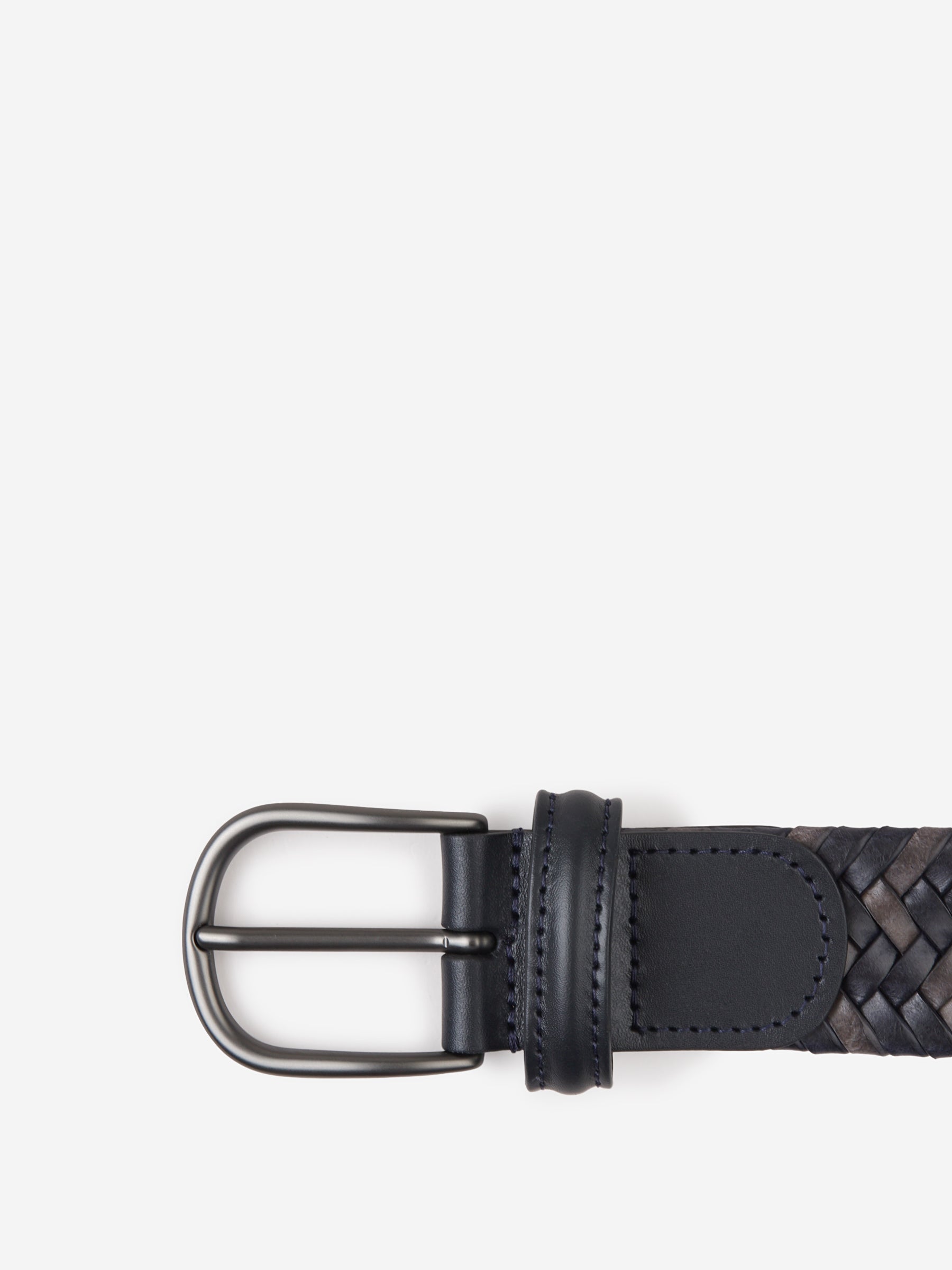 Santa Eulalia Cinturón Trenzado Piel color Negro sku 622-001111 03 - Foto 4