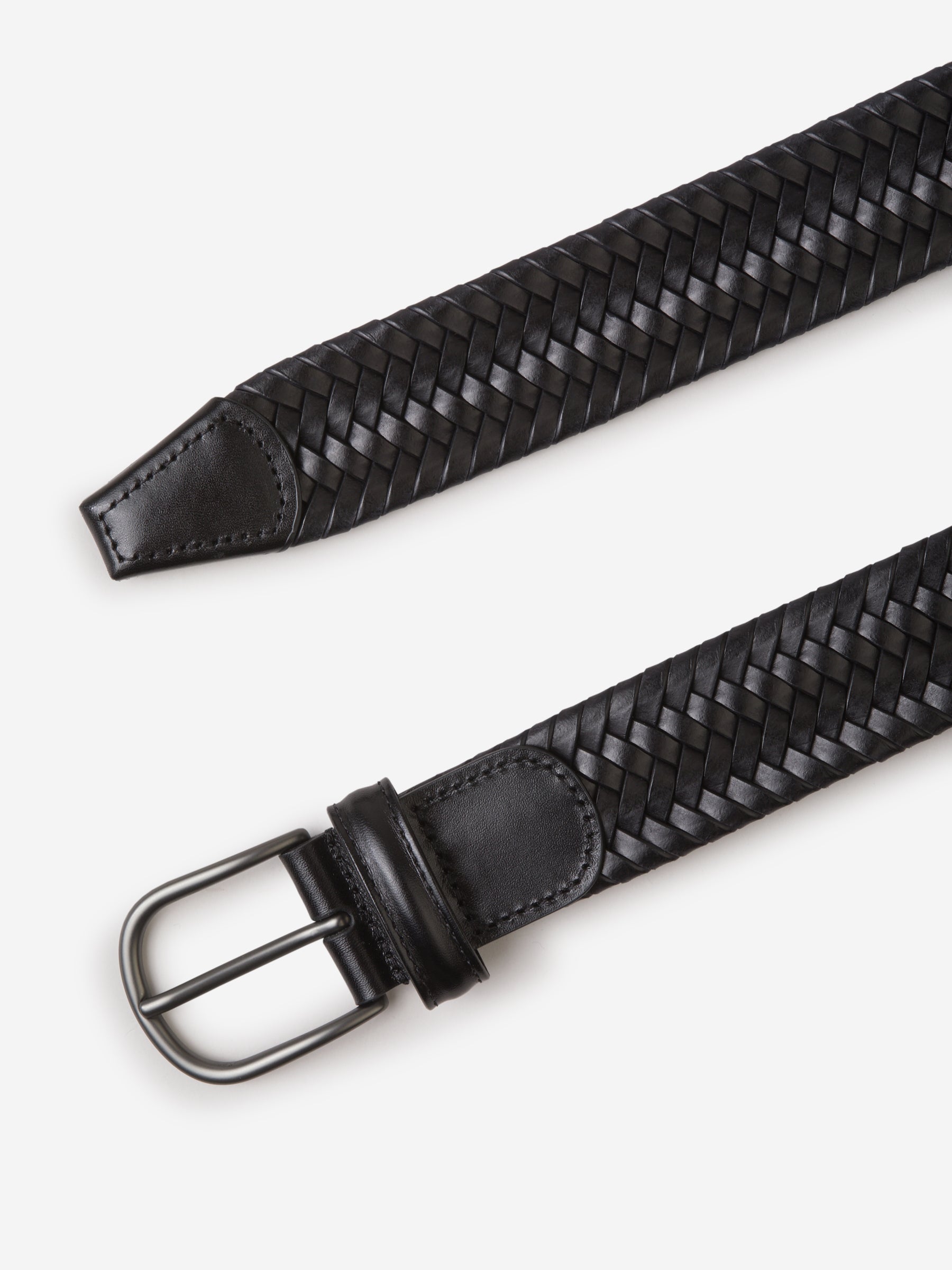 Santa Eulalia Cinturón Trenzado Piel color Negro sku 622-001111 03 - Foto 6