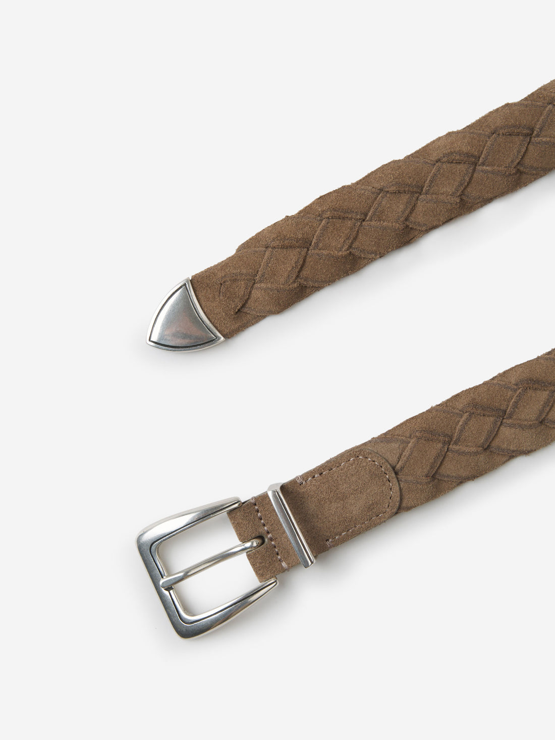 Santa Eulalia Cinturón Trenzado Ante color Arena sku 622-001162 01 - Foto 2