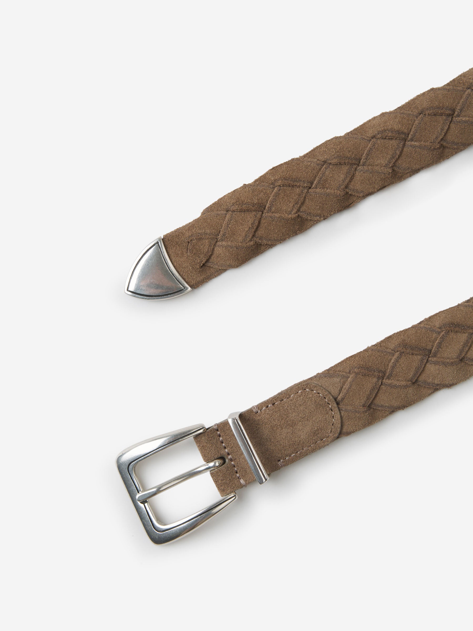 Santa Eulalia Cinturón Trenzado Ante color Arena sku 622-001162 01 - Foto 2