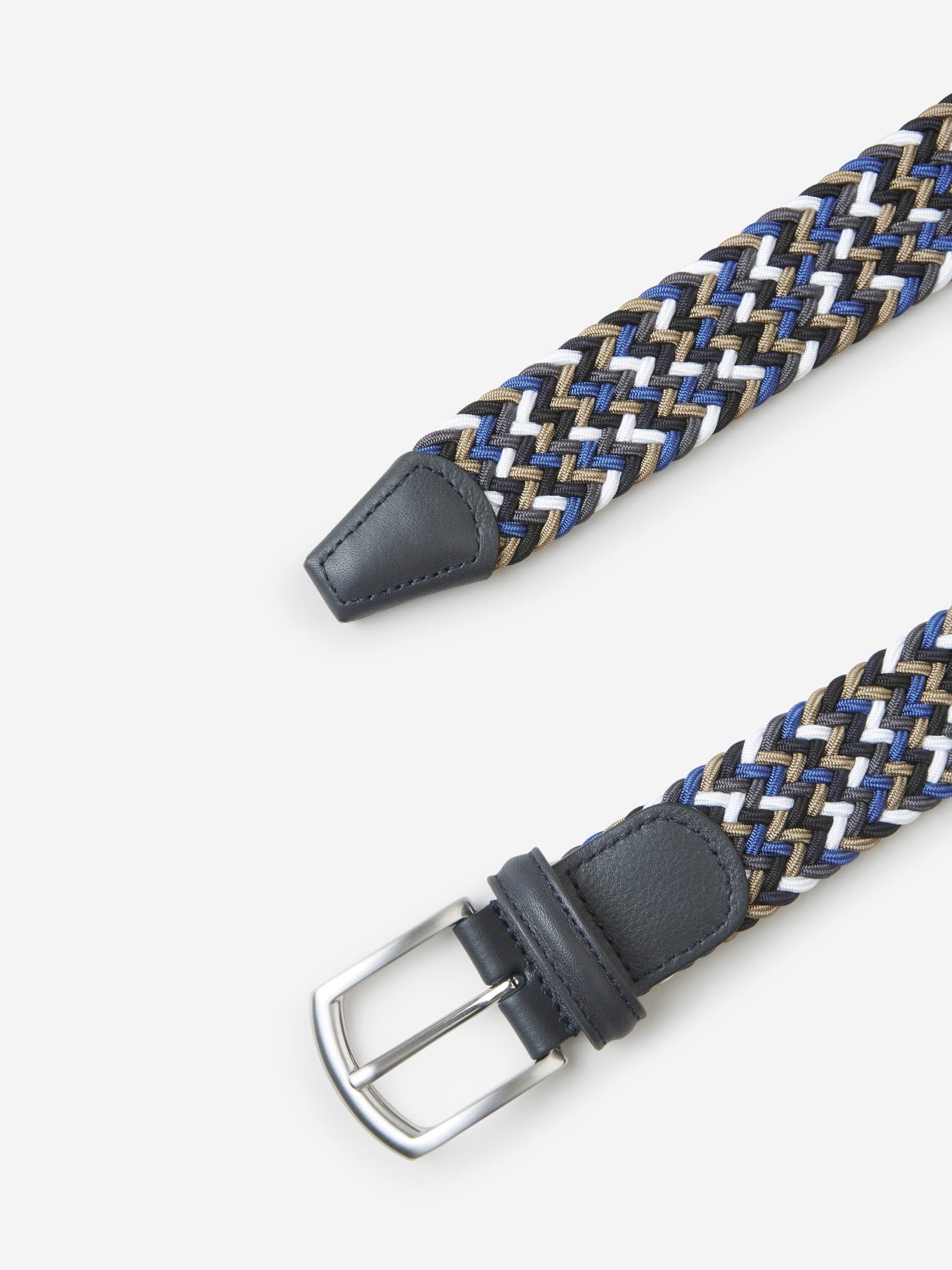 Santa Eulalia Cinturón Trenzado color Azul Noche sku 622-001167 02 - Foto 2