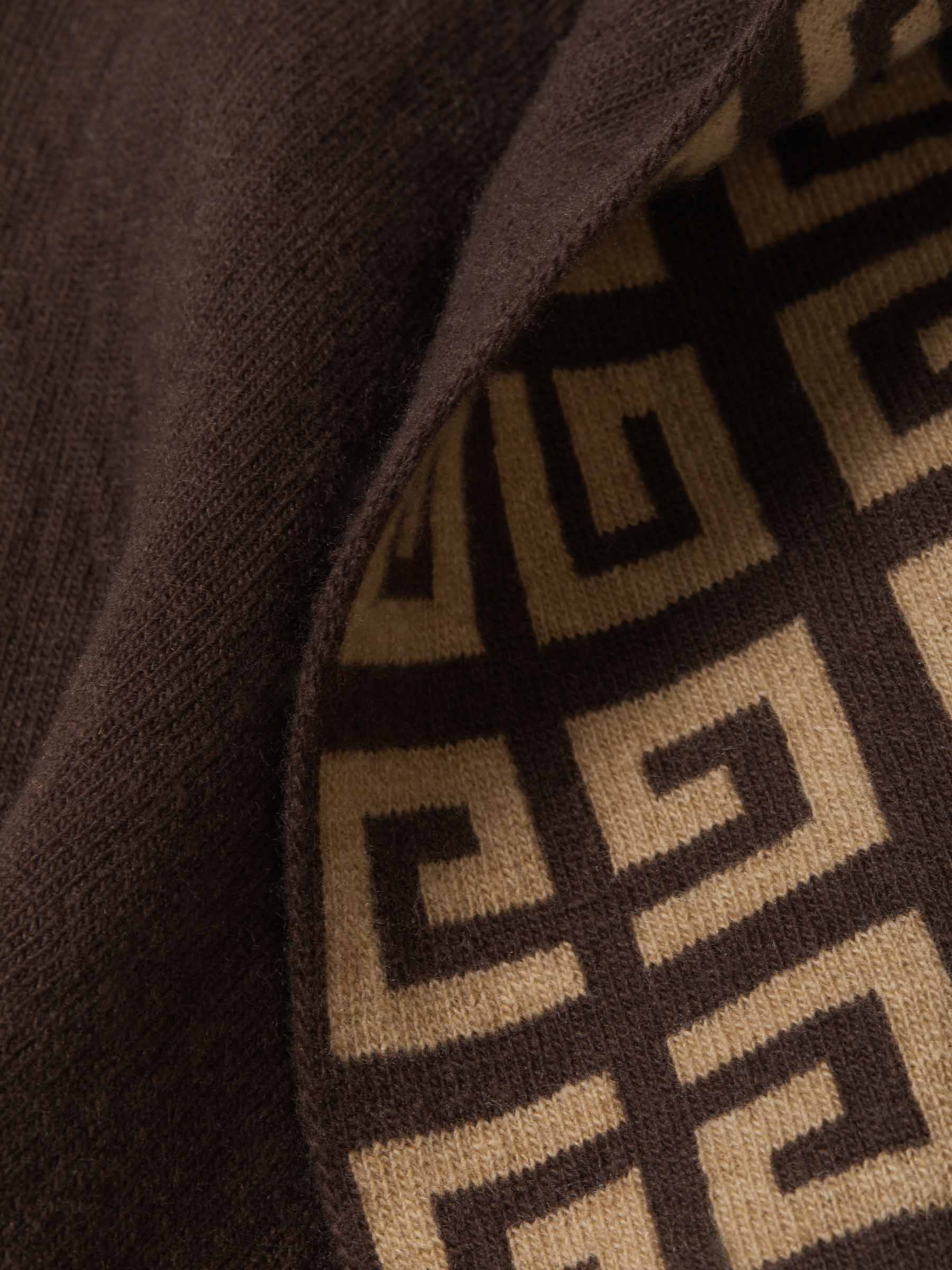 Givenchy Bufanda Reversible Logo color Verde Azulado sku 630-001311 03 - Foto 4