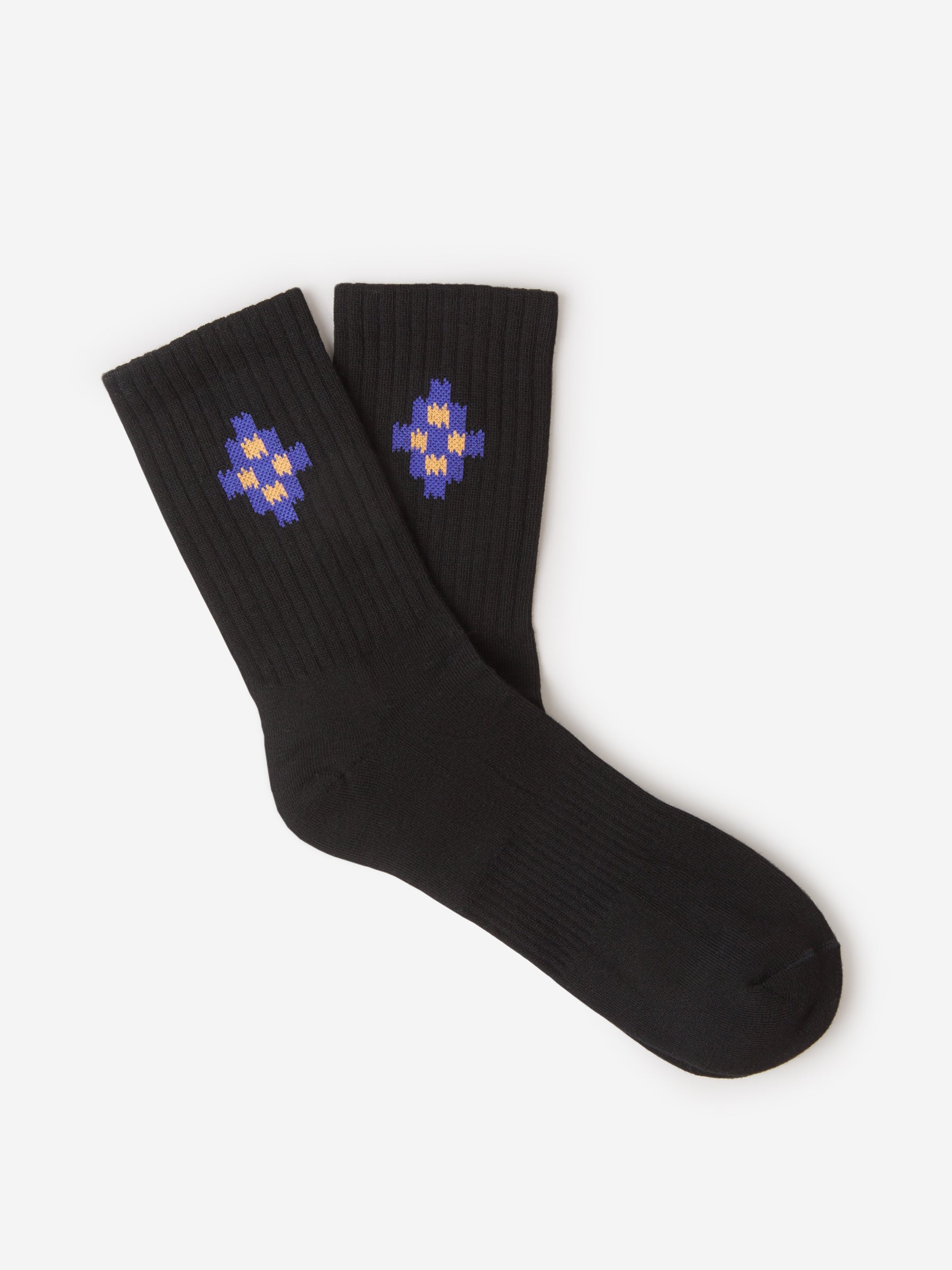 Marcelo Burlon Calcetines Cortos Cross color Azul Real sku 641-000179 01 - Foto 1