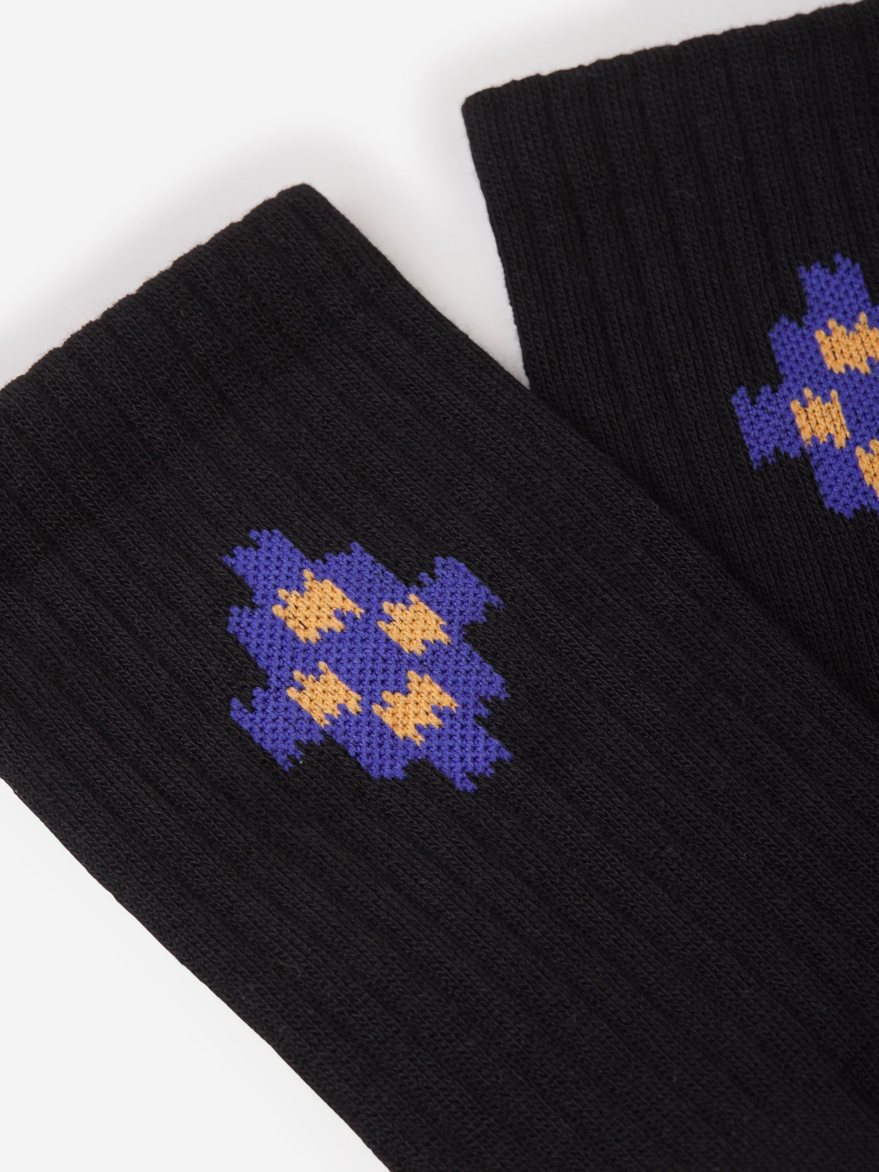 Marcelo Burlon Calcetines Cortos Cross color Azul Real sku 641-000179 01 - Foto 2