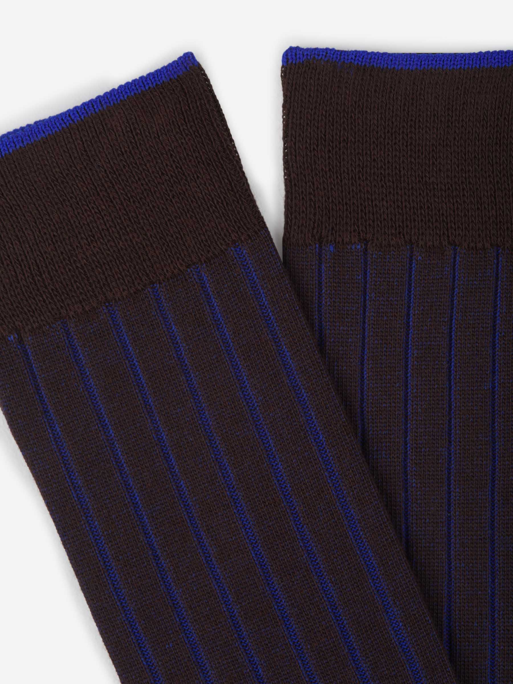 Gallo Calcetines Canalé Grueso color Marrón Oscuro sku 642-000396 03 - Foto 4