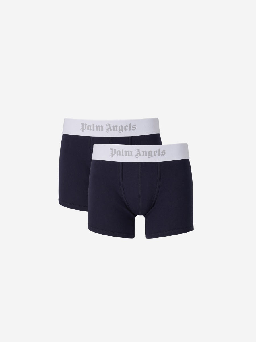 Palm Angels Boxer Pack De Dos color Azul Noche sku 652-000077 01 - Foto 2