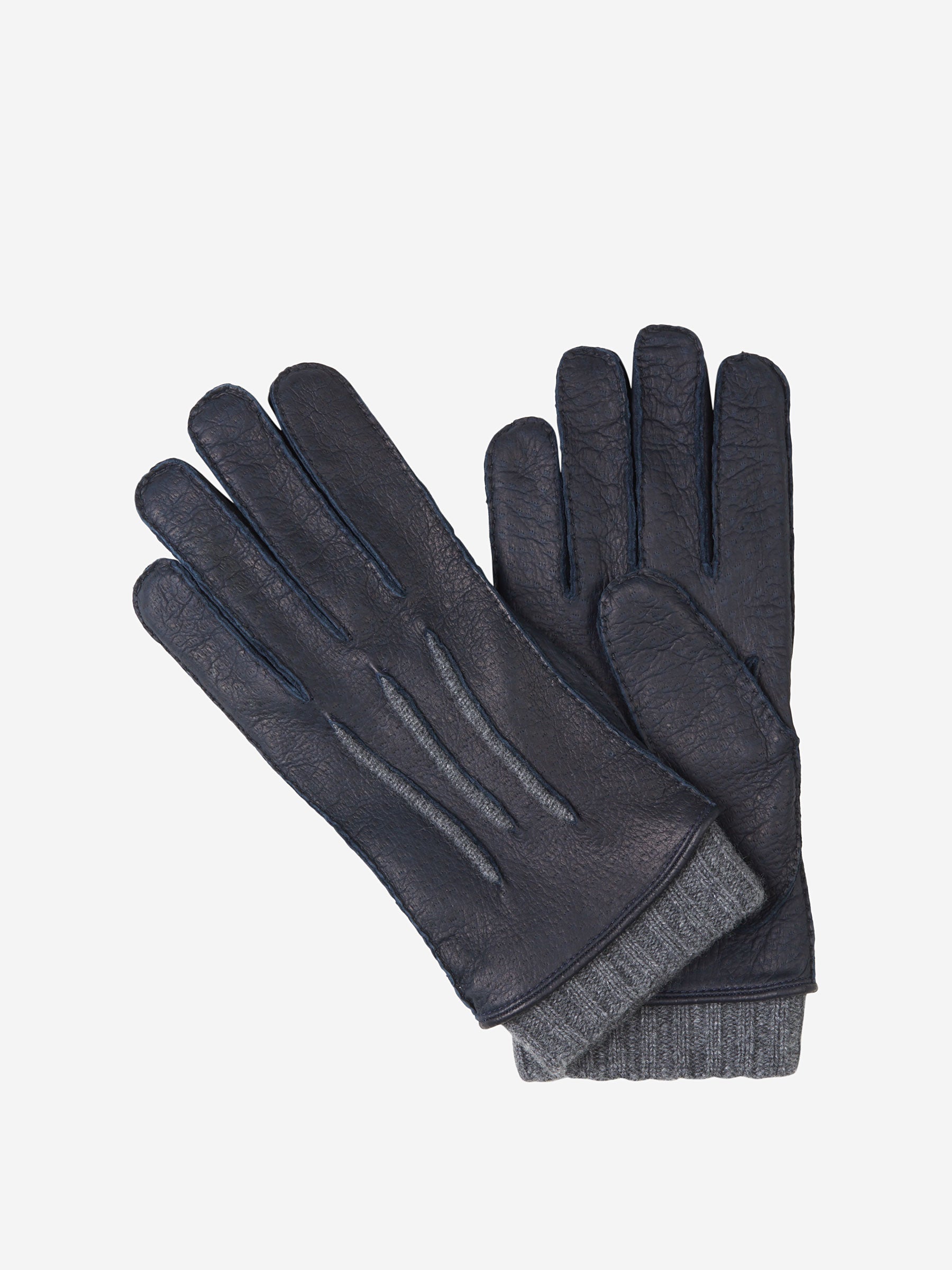 Santa Eulalia Guantes Piel Y Cashmere color Marrón Oscuro sku 680-000092 02 - Foto 1