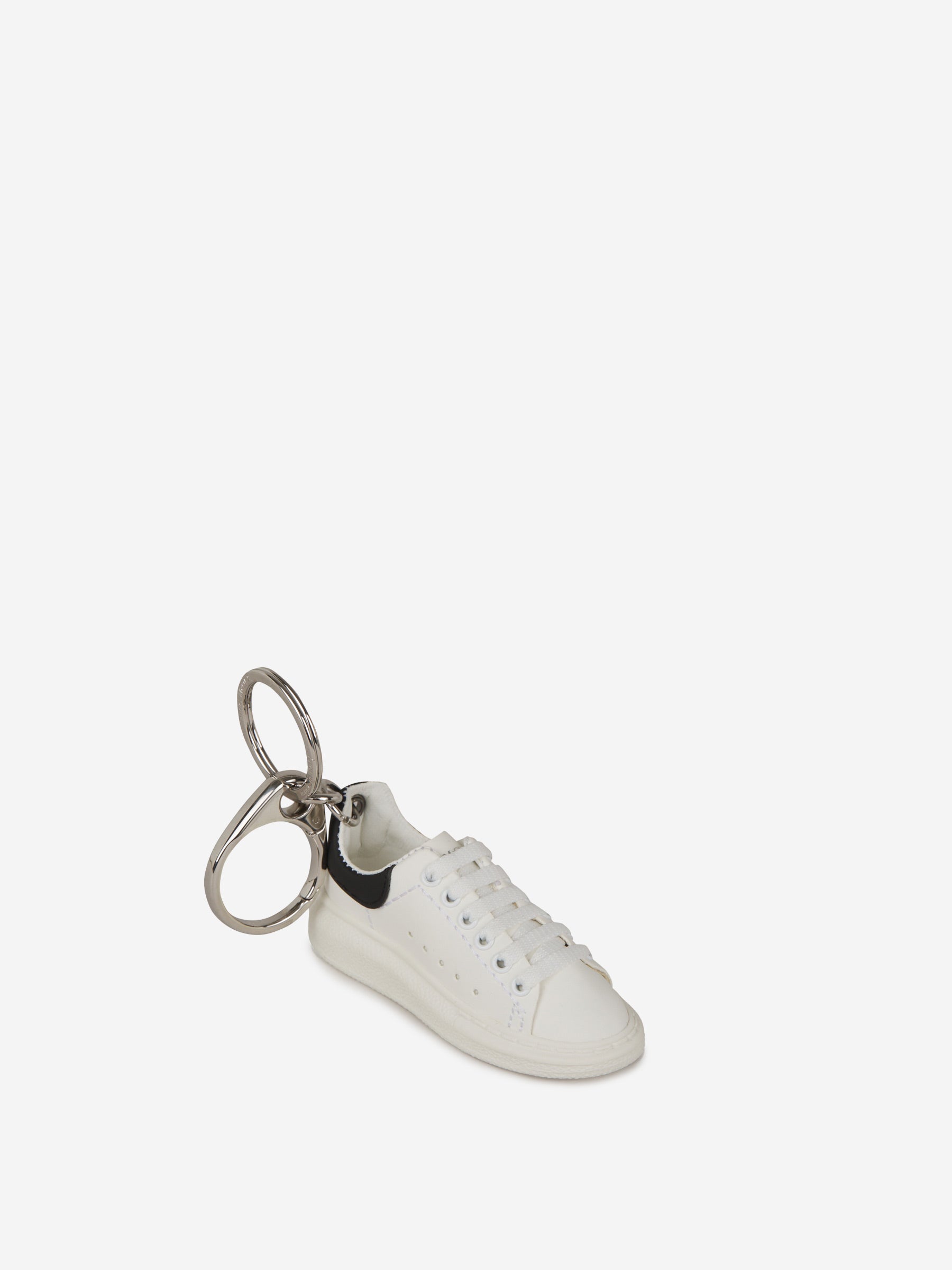 Outlet online Alexander McQueen Hombre Llavero Sneakers Oversized color Blanco sku 681-000035 01 - Foto 2