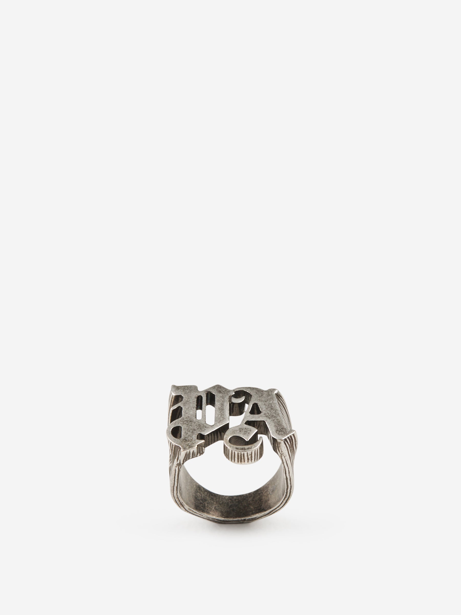 Palm Angels Anillo Iniciales Logo color Plateado sku 682-000453 01 - Foto 1