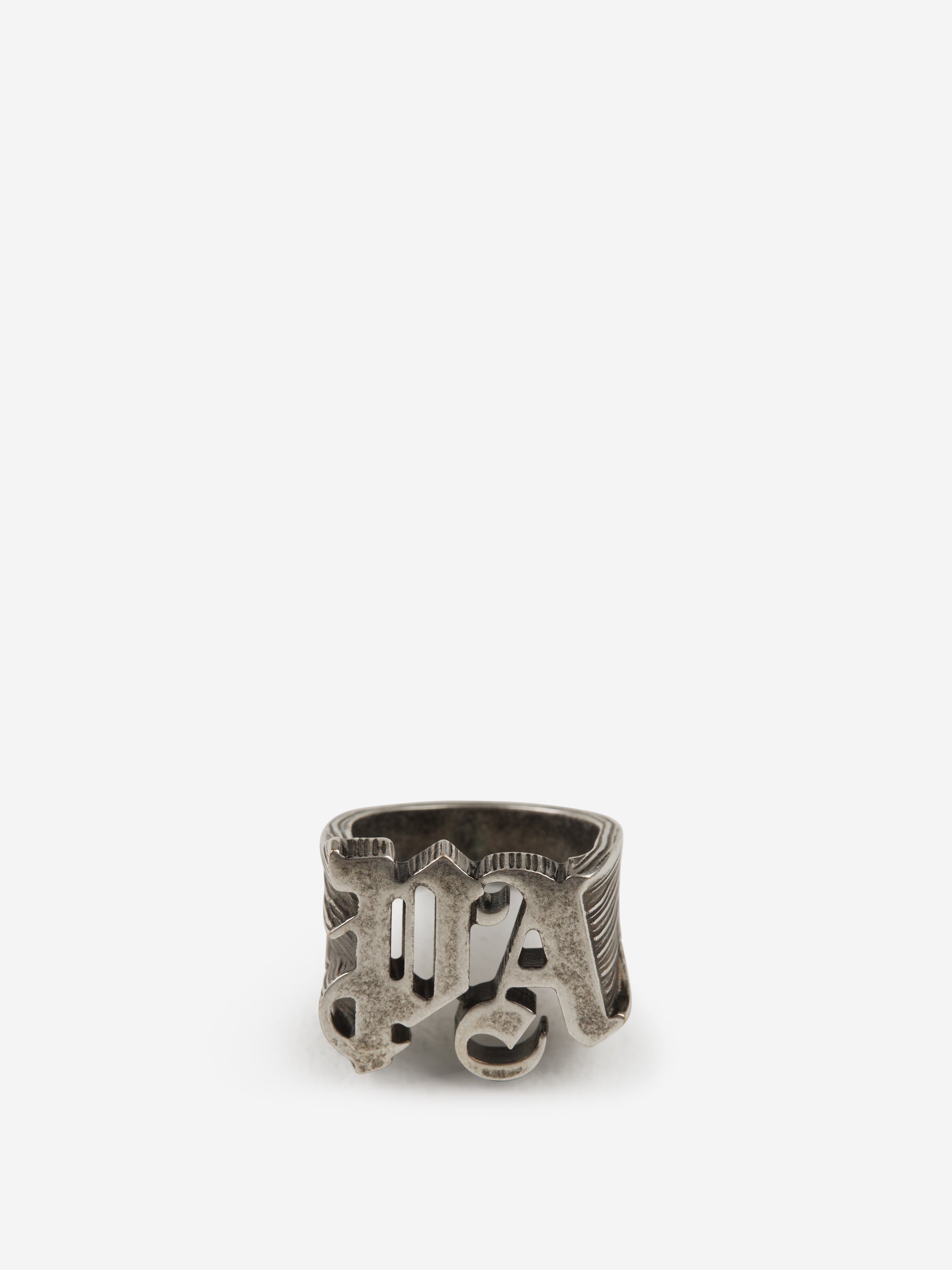 Palm Angels Anillo Iniciales Logo color Plateado sku 682-000453 01 - Foto 3