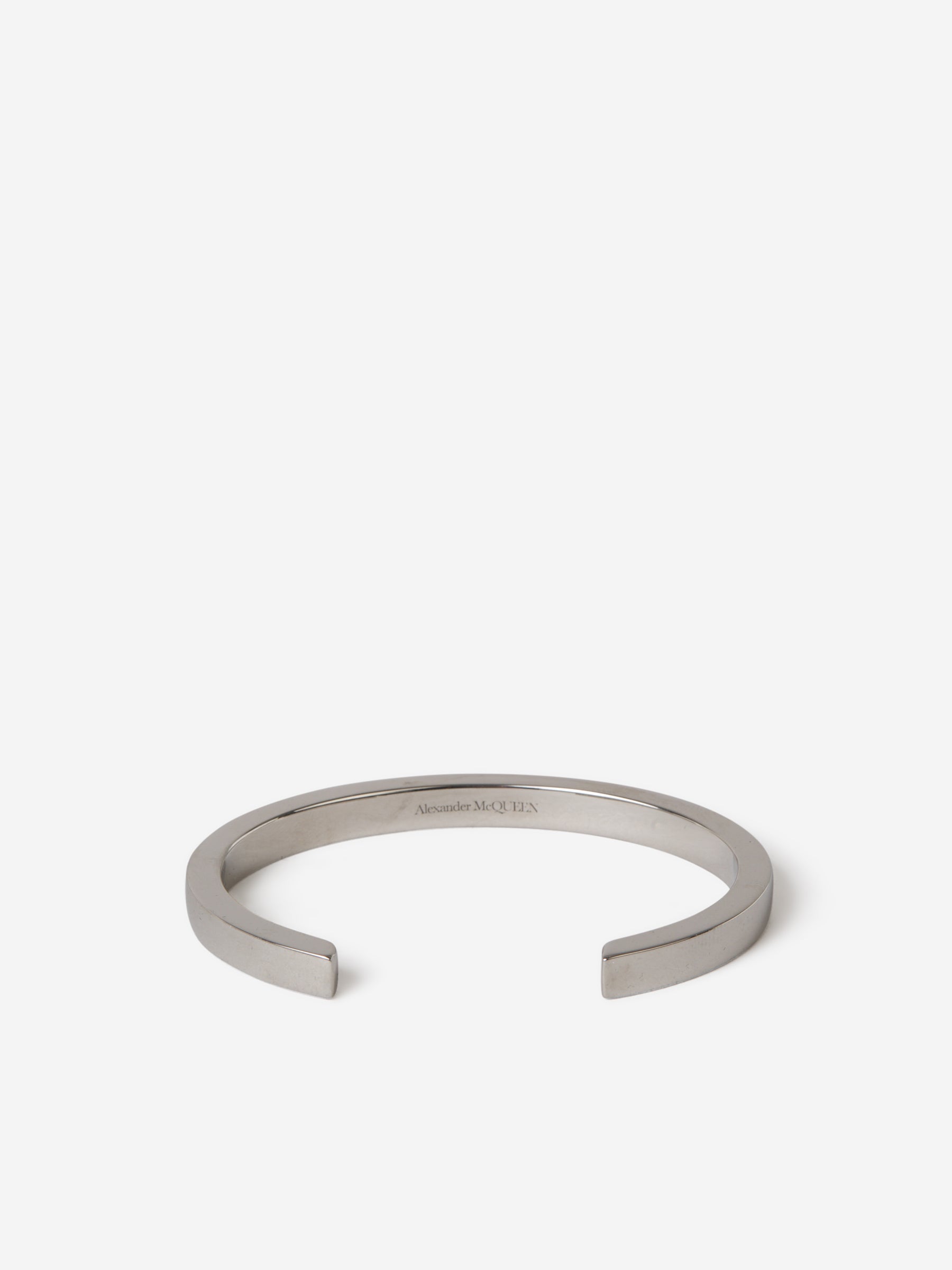 Alexander McQueen Brazalete Logo Graffiti color Plateado sku 682-000465 01 - Foto 2