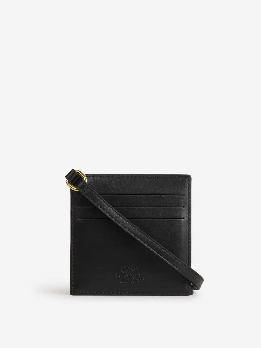 Casablanca Cartera Parche Piel color Negro sku 691-000978 01 - Foto 4