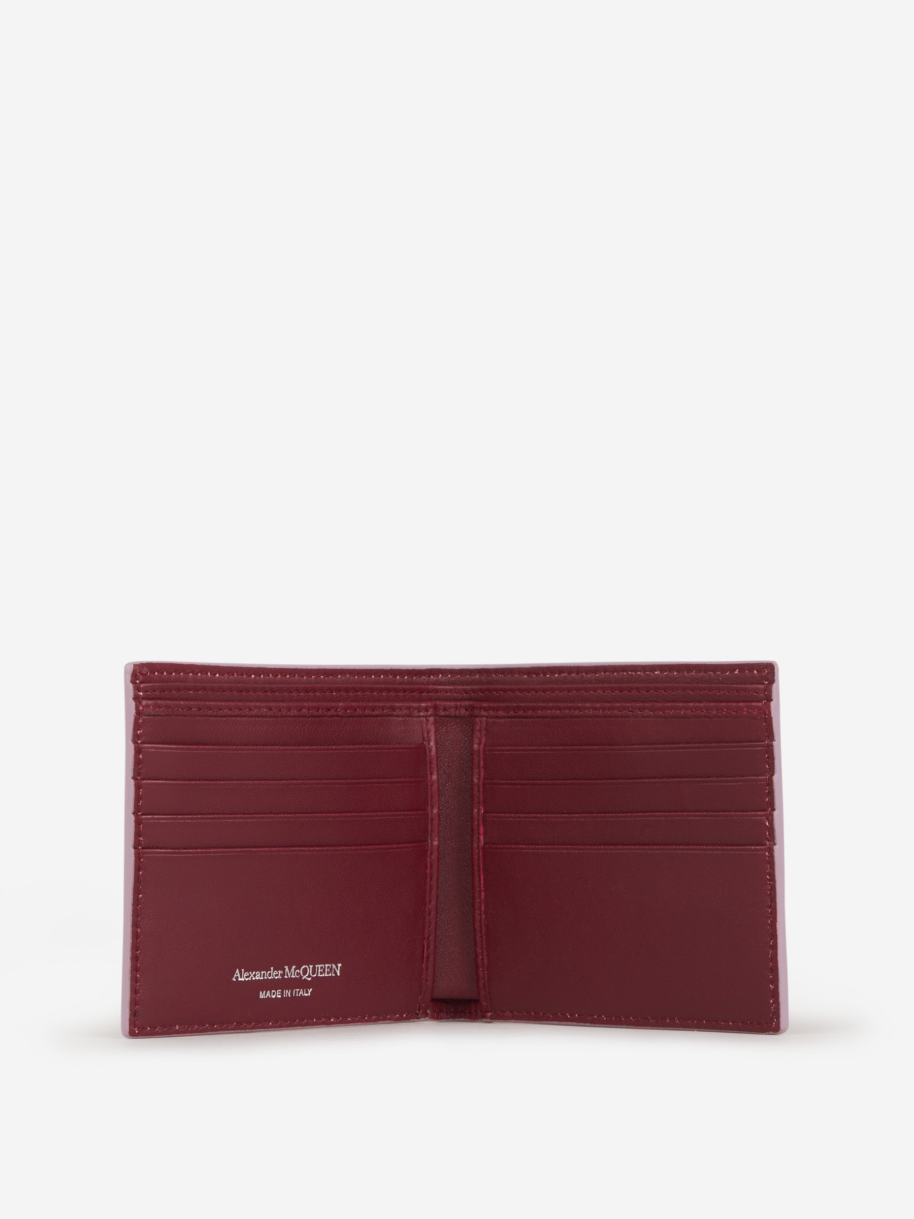 Alexander McQueen Billetero Logo Piel color Lila sku 691-001117 01 - Foto 4