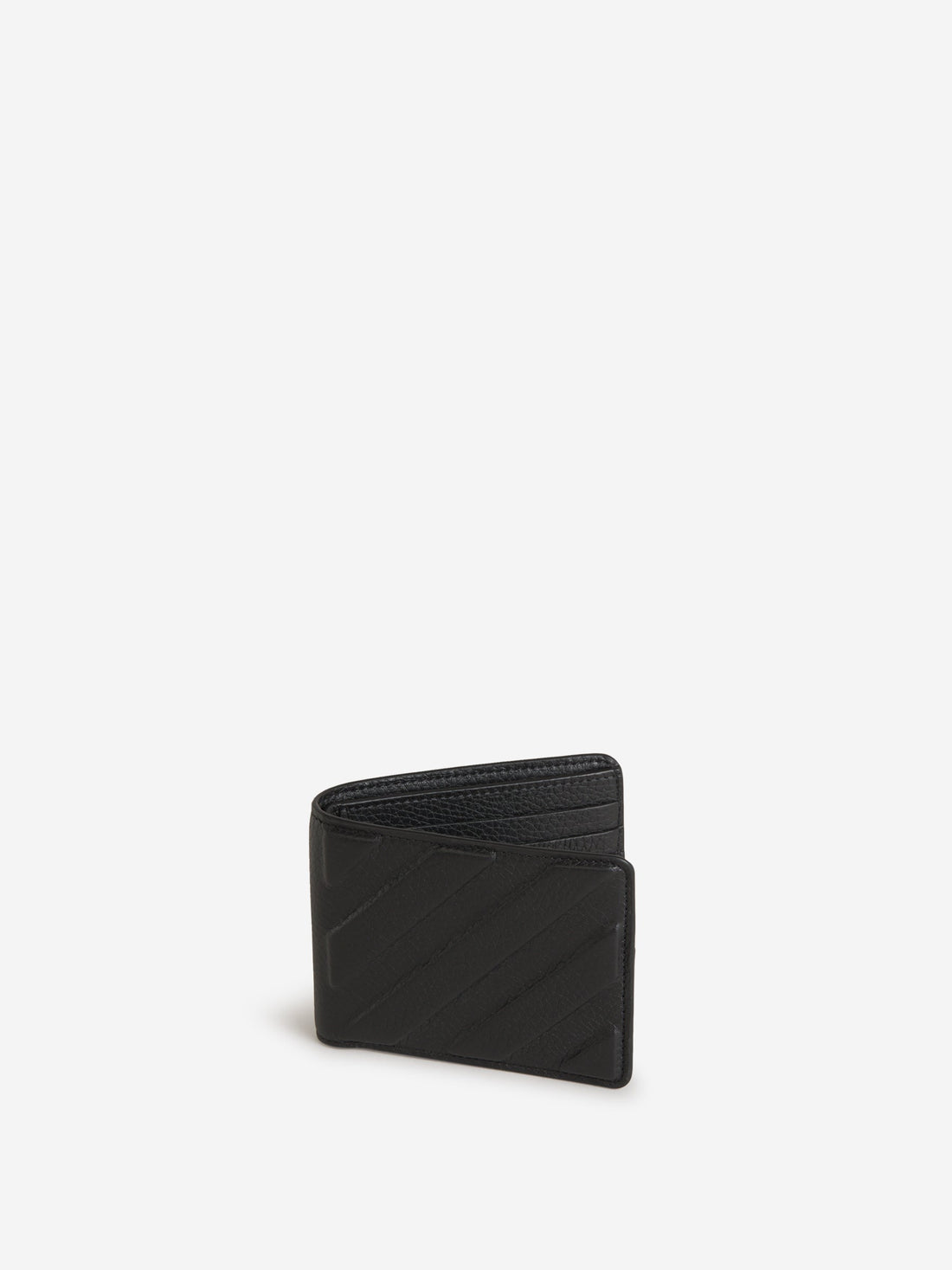 Off-White Cartera Rayas 3D color Negro sku 691-001130 01 - Foto 2