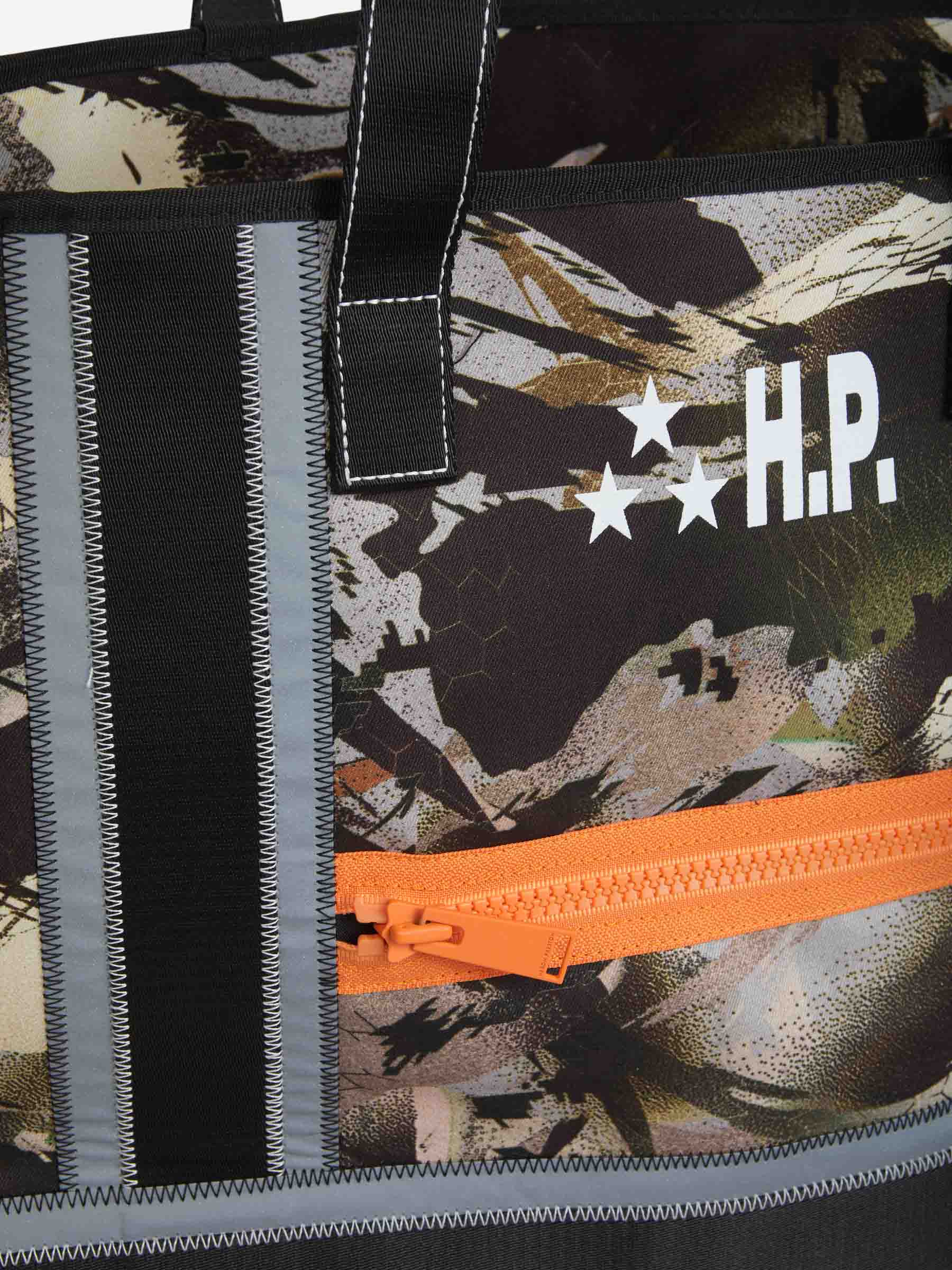 Heron Preston Bolso Shopper Camo color Verde Militar sku 692-001343 01 - Foto 5